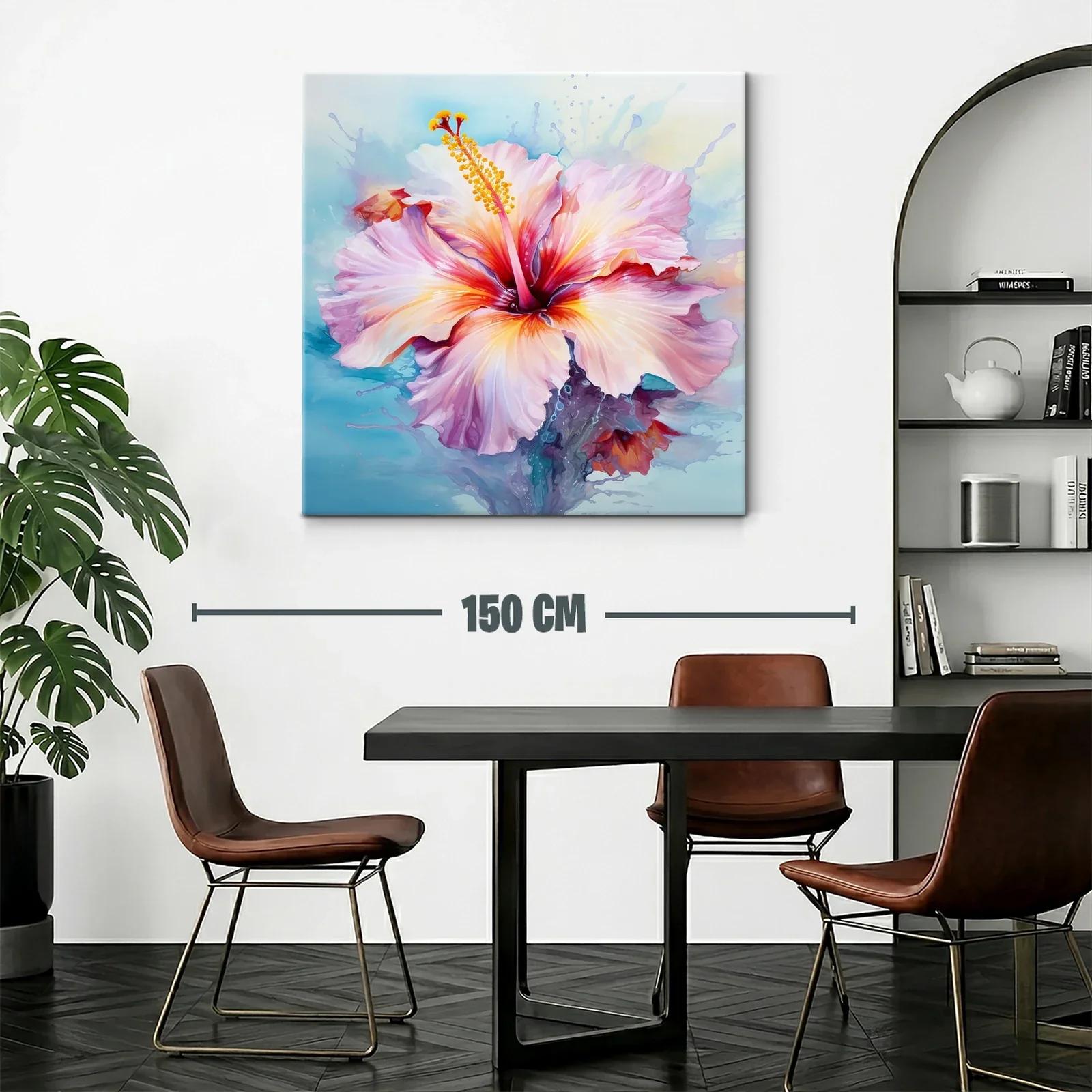 Flor vibrante con tonos pastel en movimiento fluido — miniatura 2