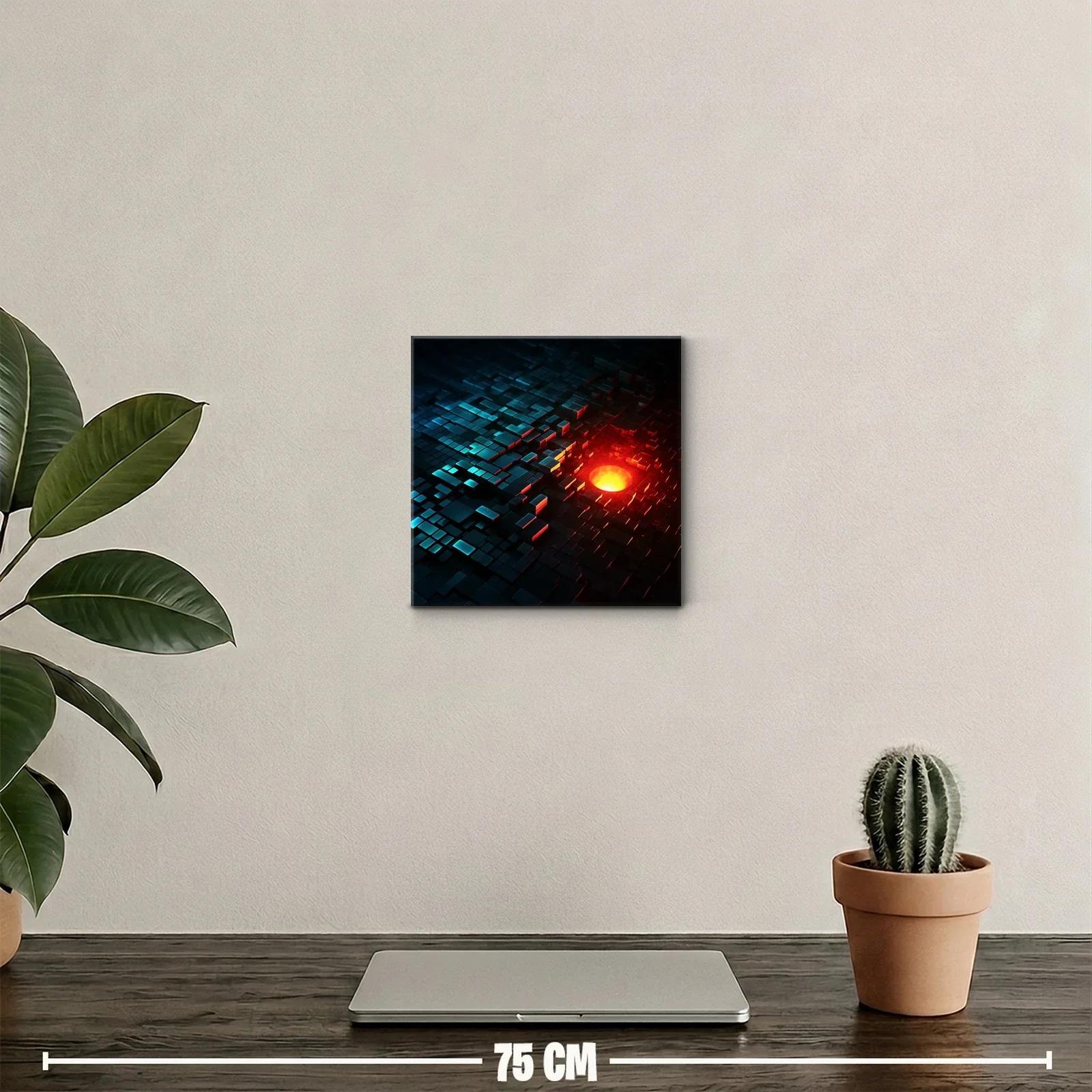Composición geométrica con luz intensa y contraste vibrante — miniatura 2