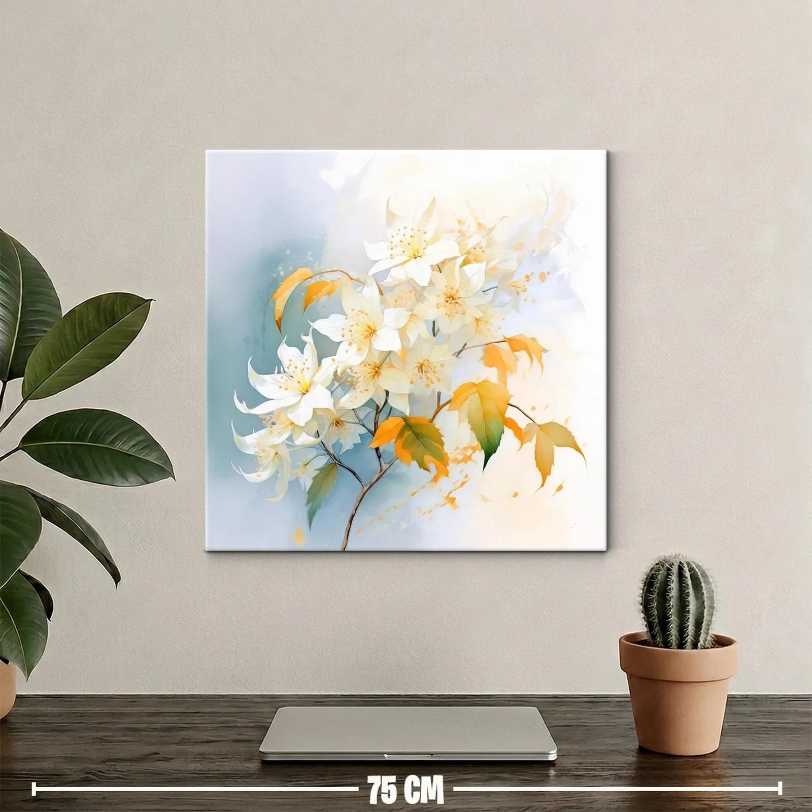 Ramo de flores delicadas con tonos cálidos y suaves — miniatura 2