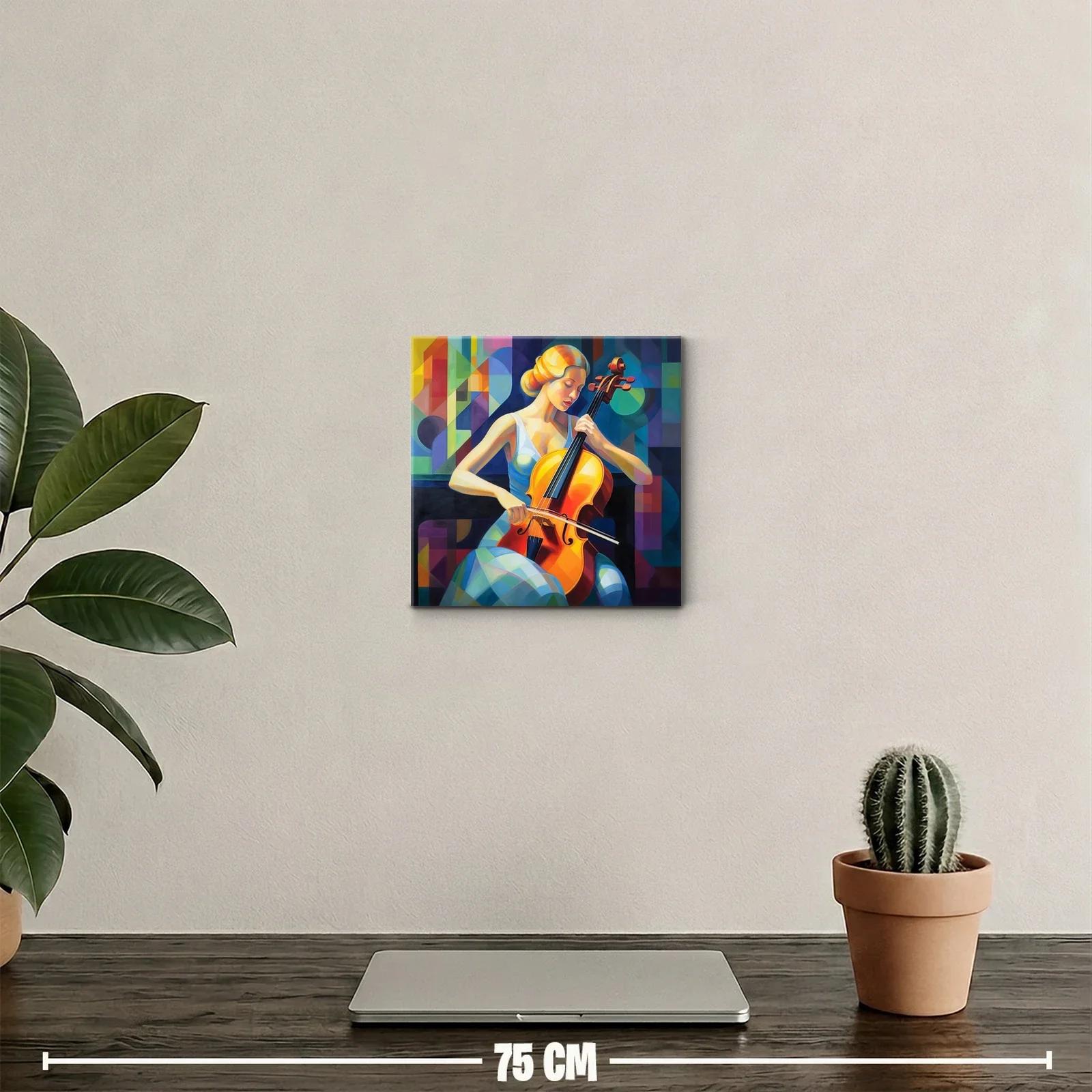 Música en colores vibrantes y figuras geométricas armoniosas — miniatura 2