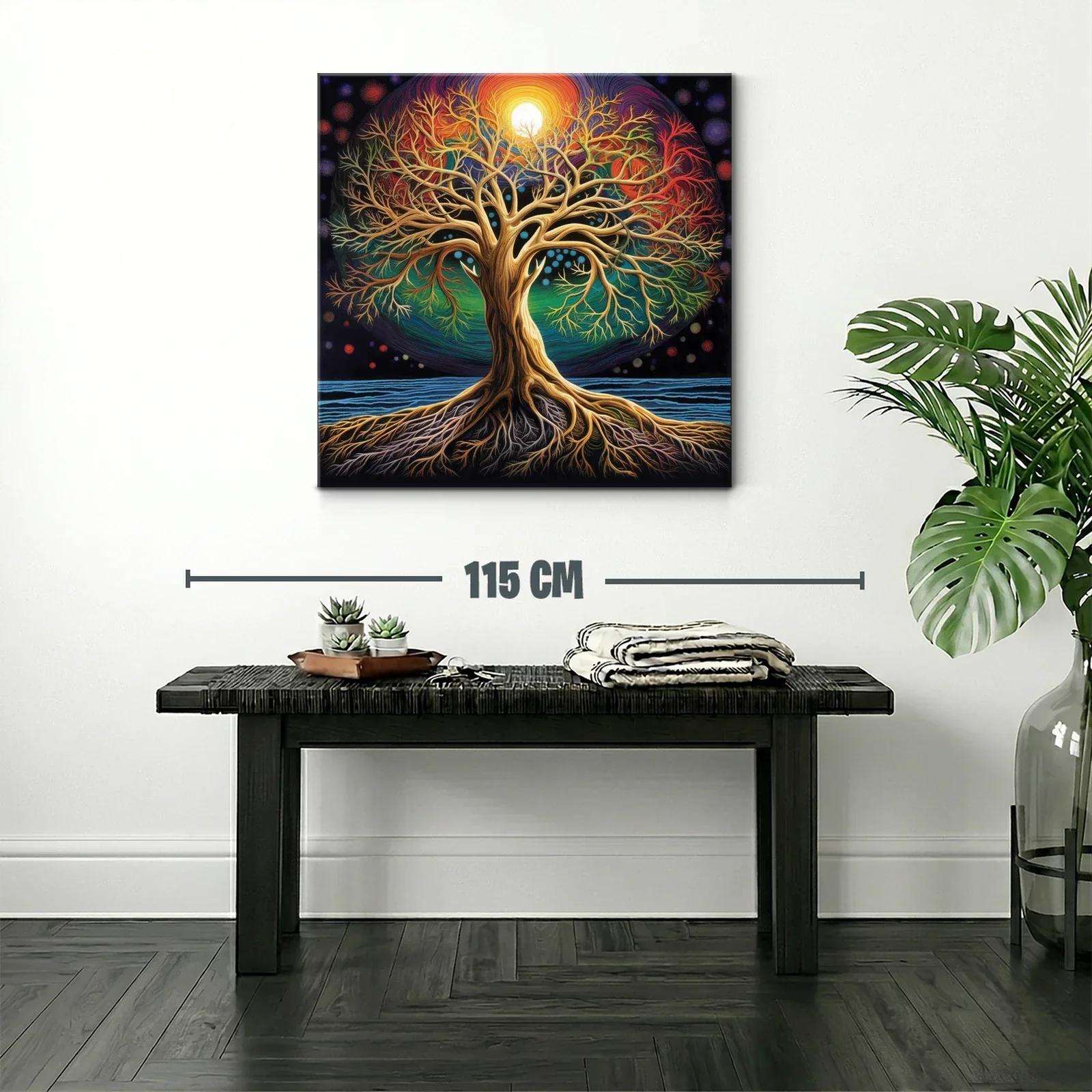 Árbol de la vida con energía vibrante y raíces expansivas — miniatura 2