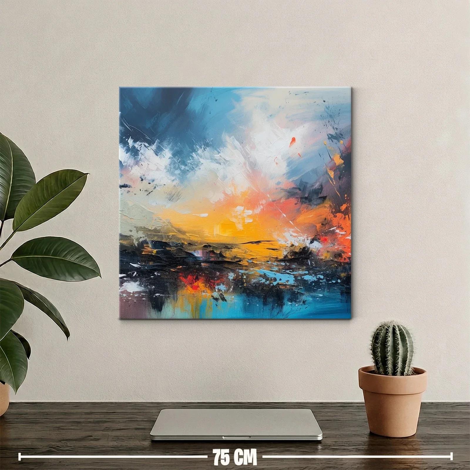 Atardecer Vibrante con Tonos Intensos y Movimiento — miniatura 2
