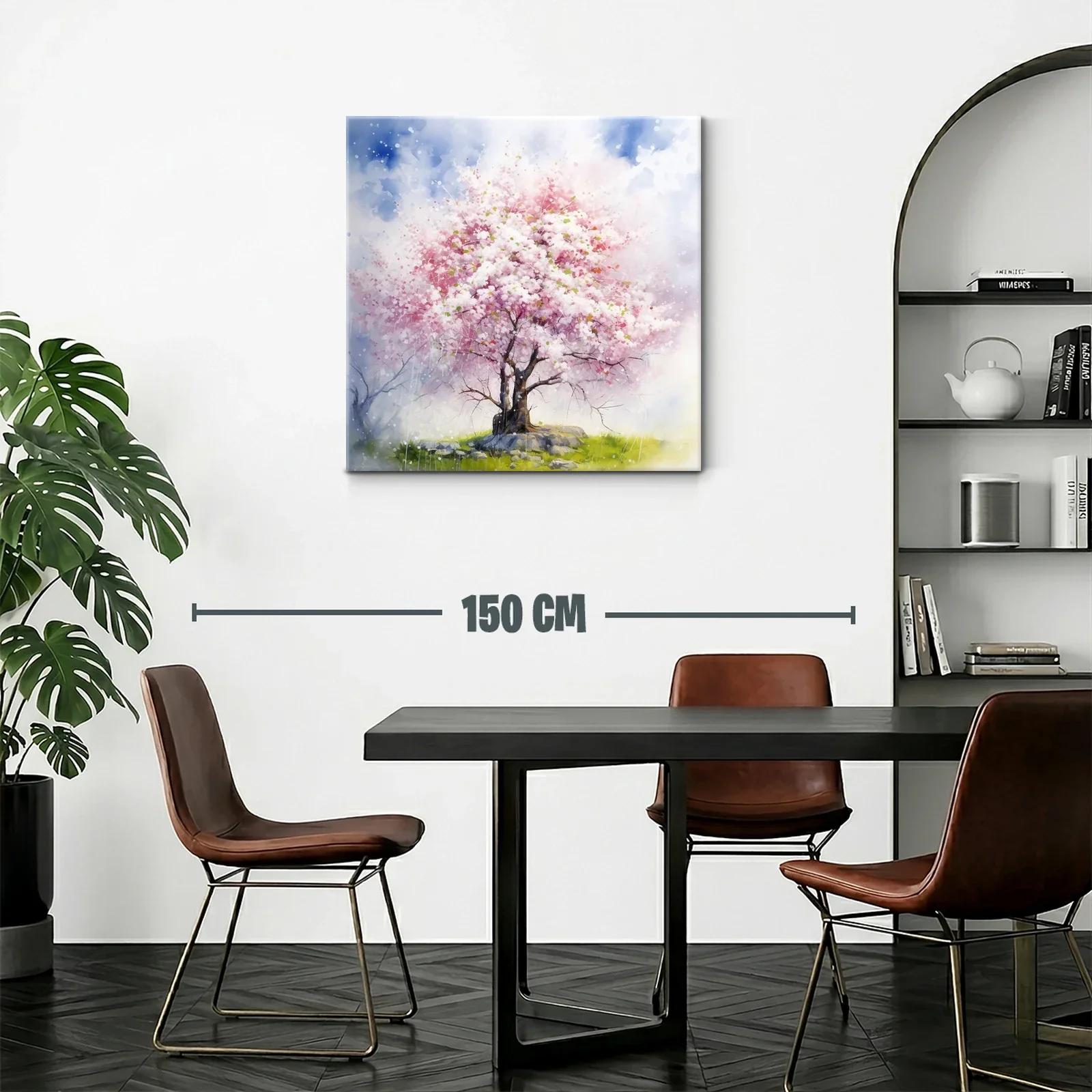 Árbol floreciente con tonos suaves y delicados — miniatura 2