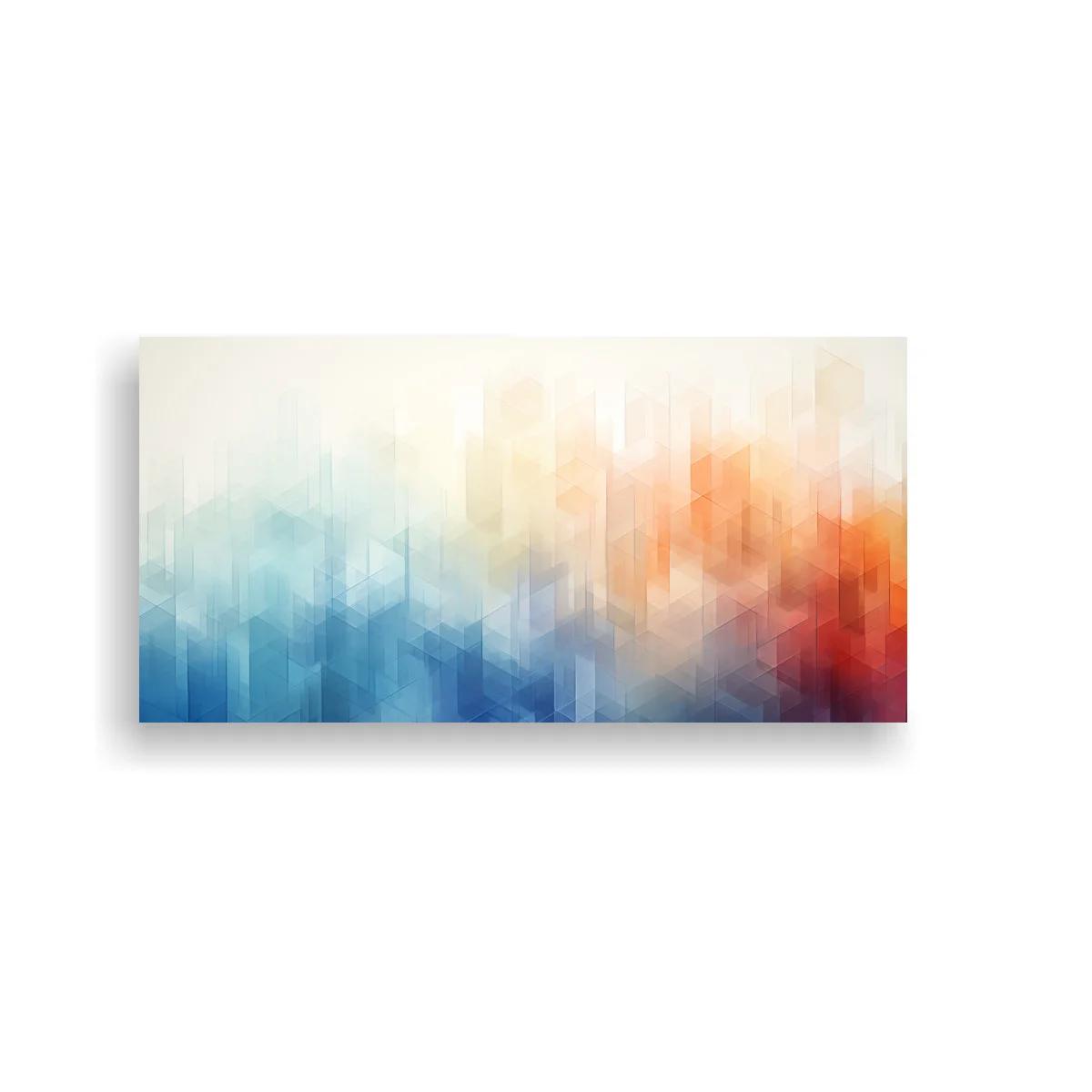 Cuadro degradado abstracto con bordes difusos — imagen principal