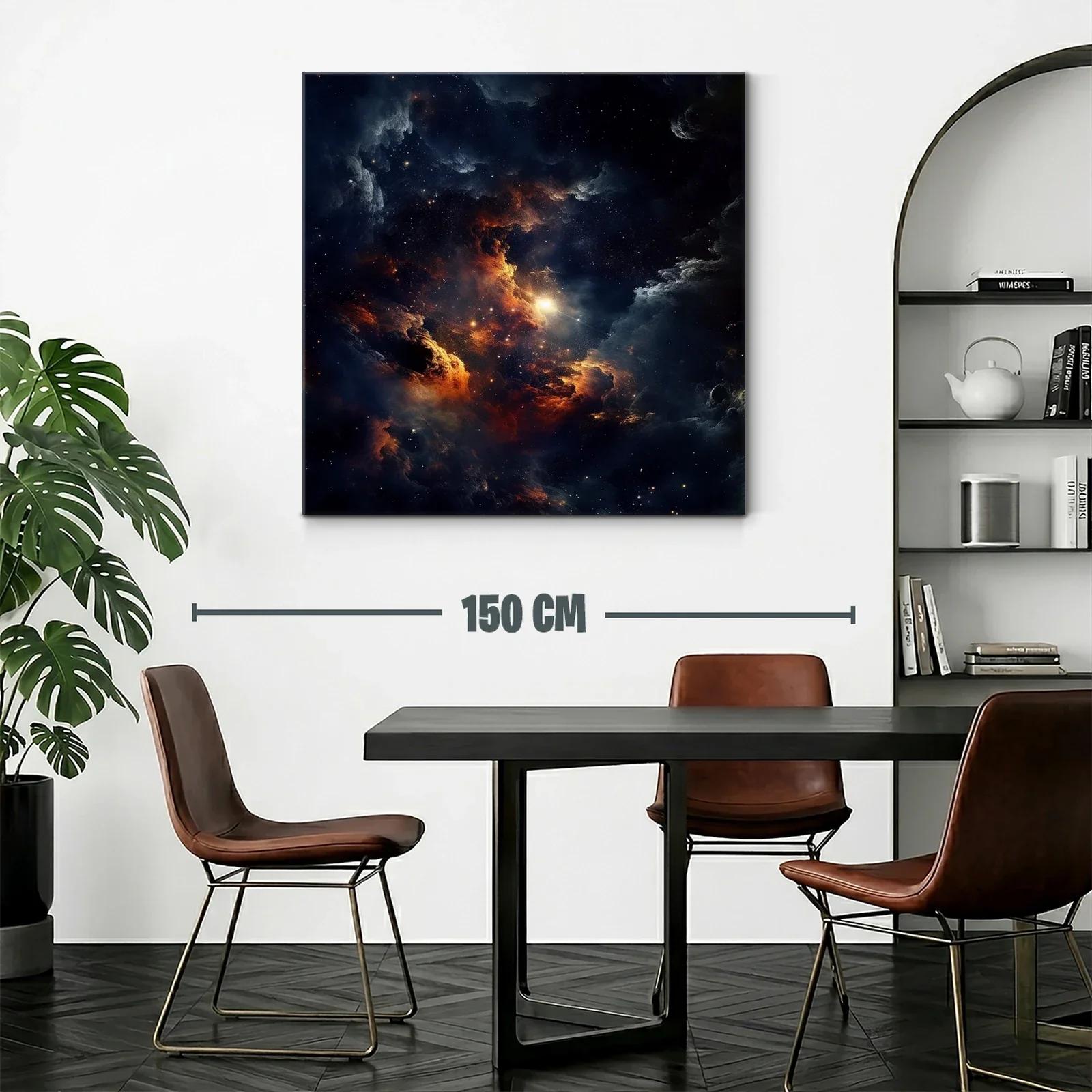 Cuadro Cósmico con Nebulosas y Estrellas Brillantes — miniatura 2
