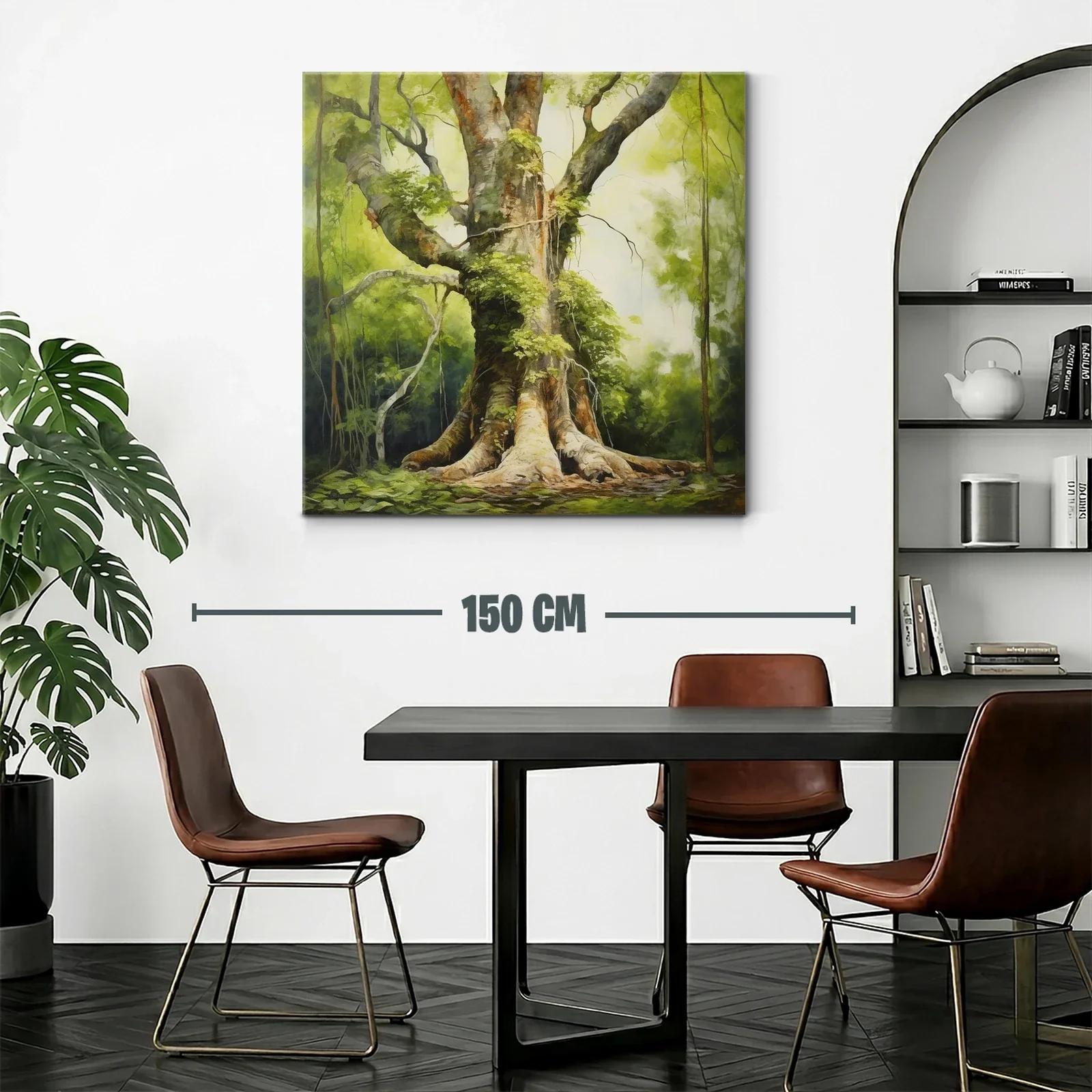 Imponente árbol que simboliza fuerza y conexión natural — miniatura 2