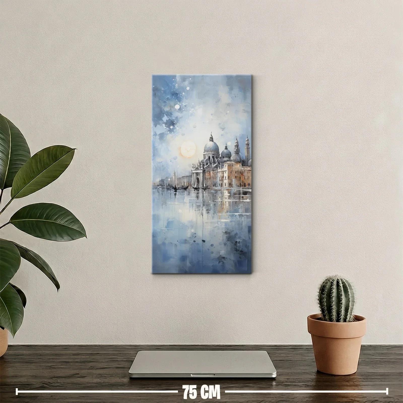 Cuadro basílica con cúpulas junto al agua — miniatura 2