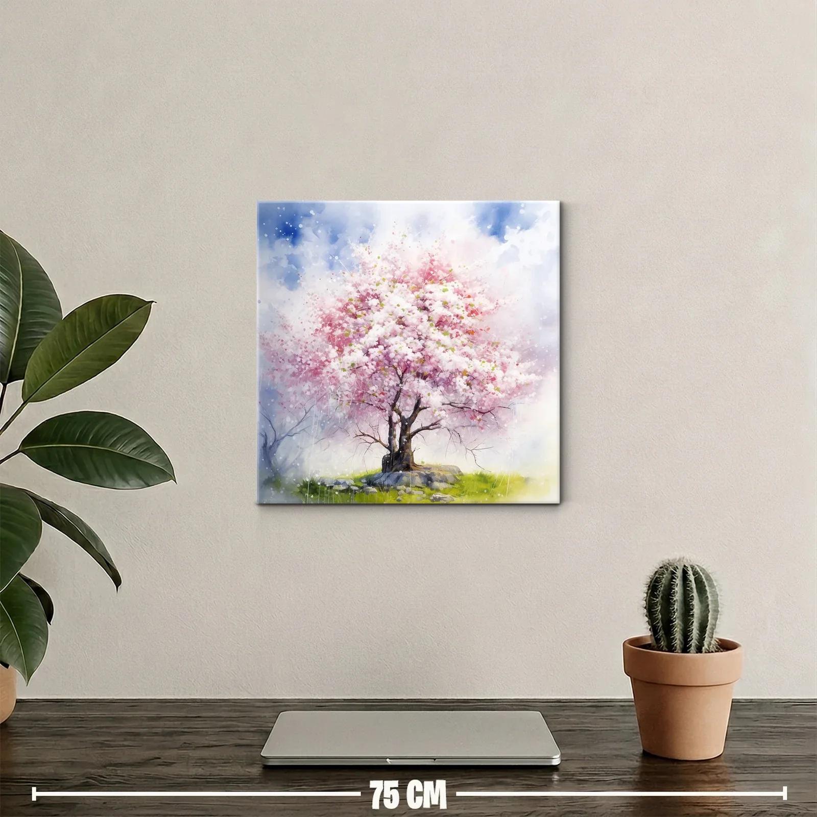 Árbol floreciente con tonos suaves y delicados — miniatura 2