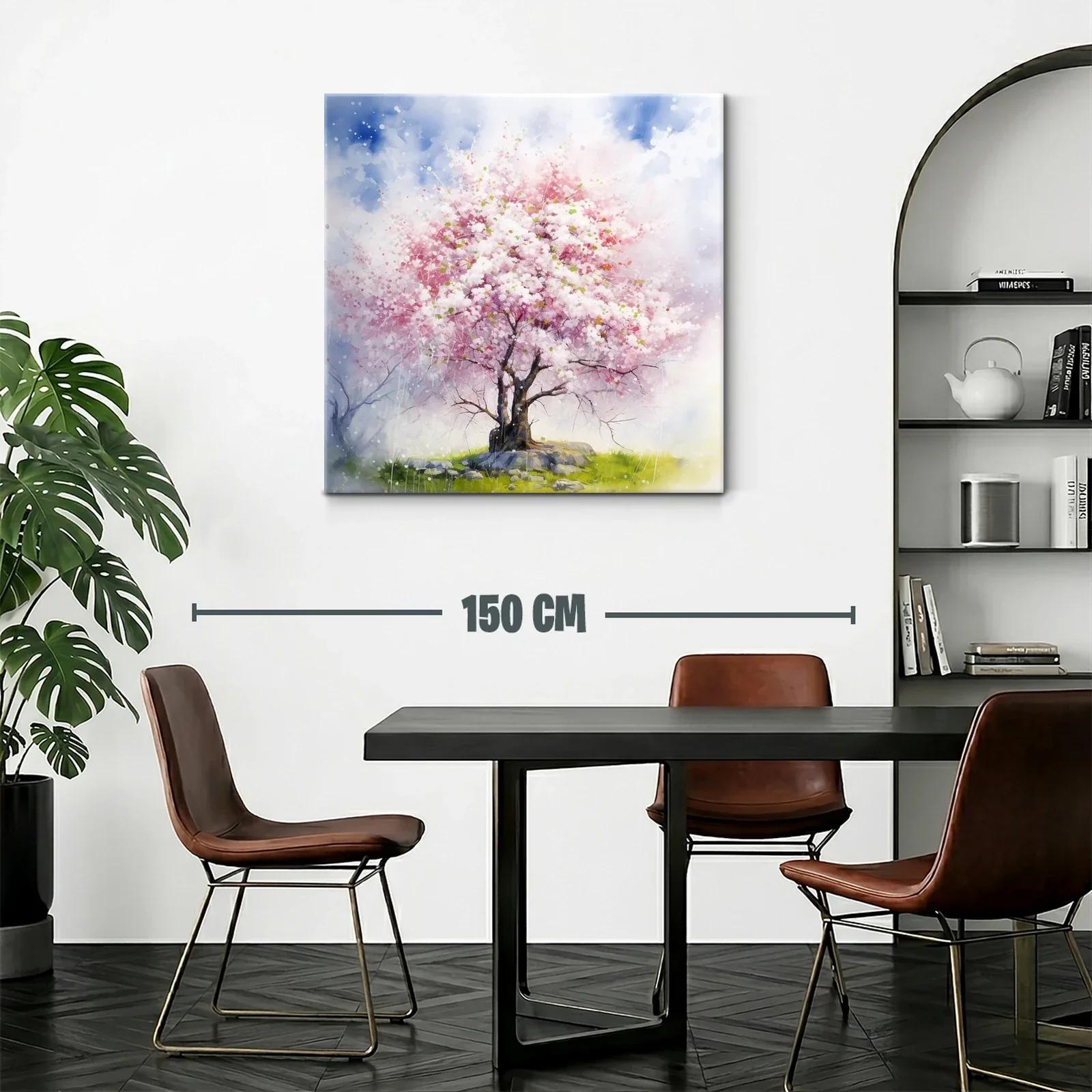 Árbol floreciente con tonos suaves y delicados — miniatura 2