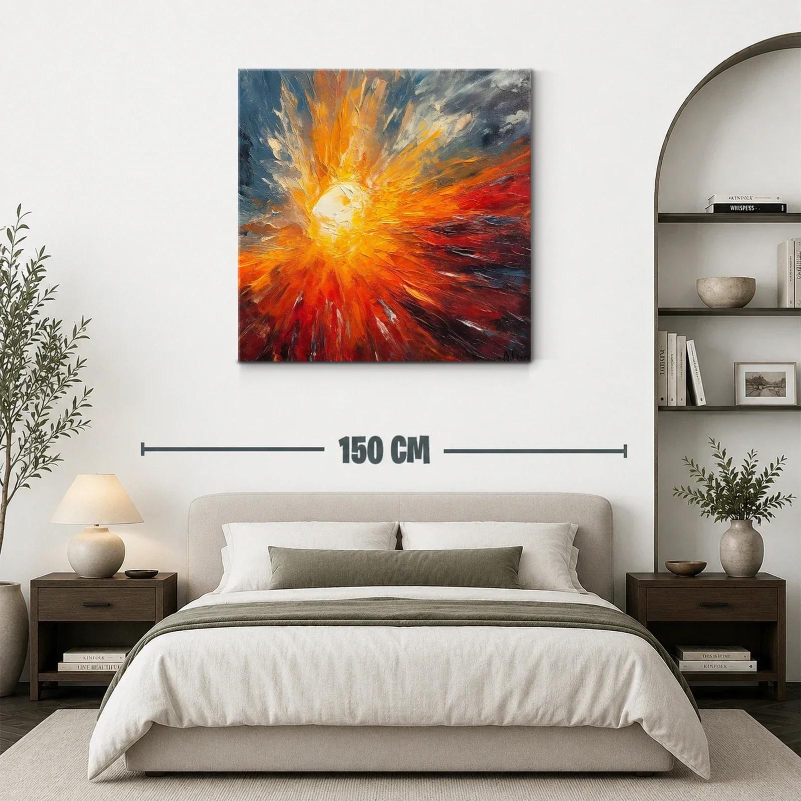 Explosión de luz en tonos cálidos y vibrantes — miniatura 3