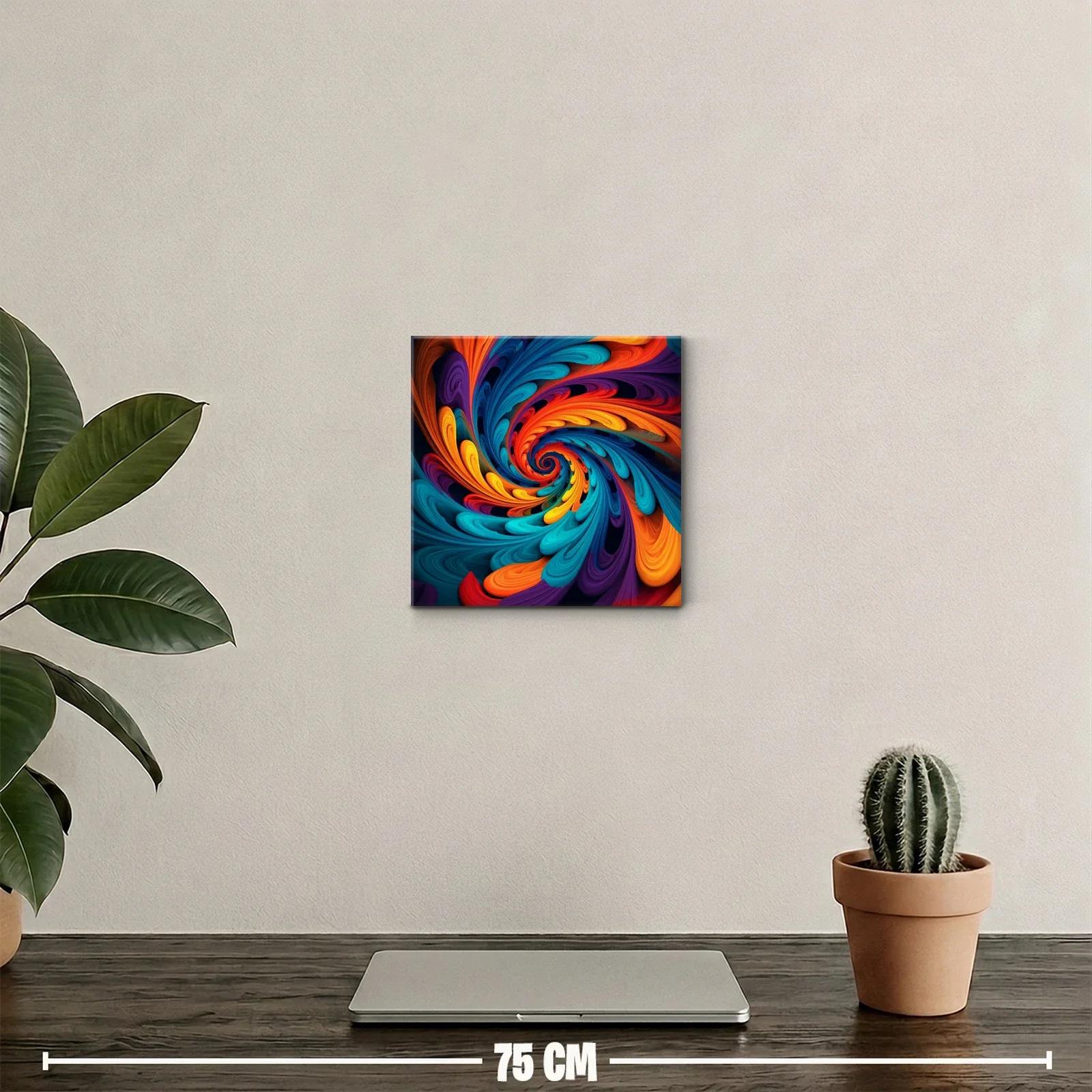 Espiral Colorida en Movimiento Vibrante y Dinámico — miniatura 2