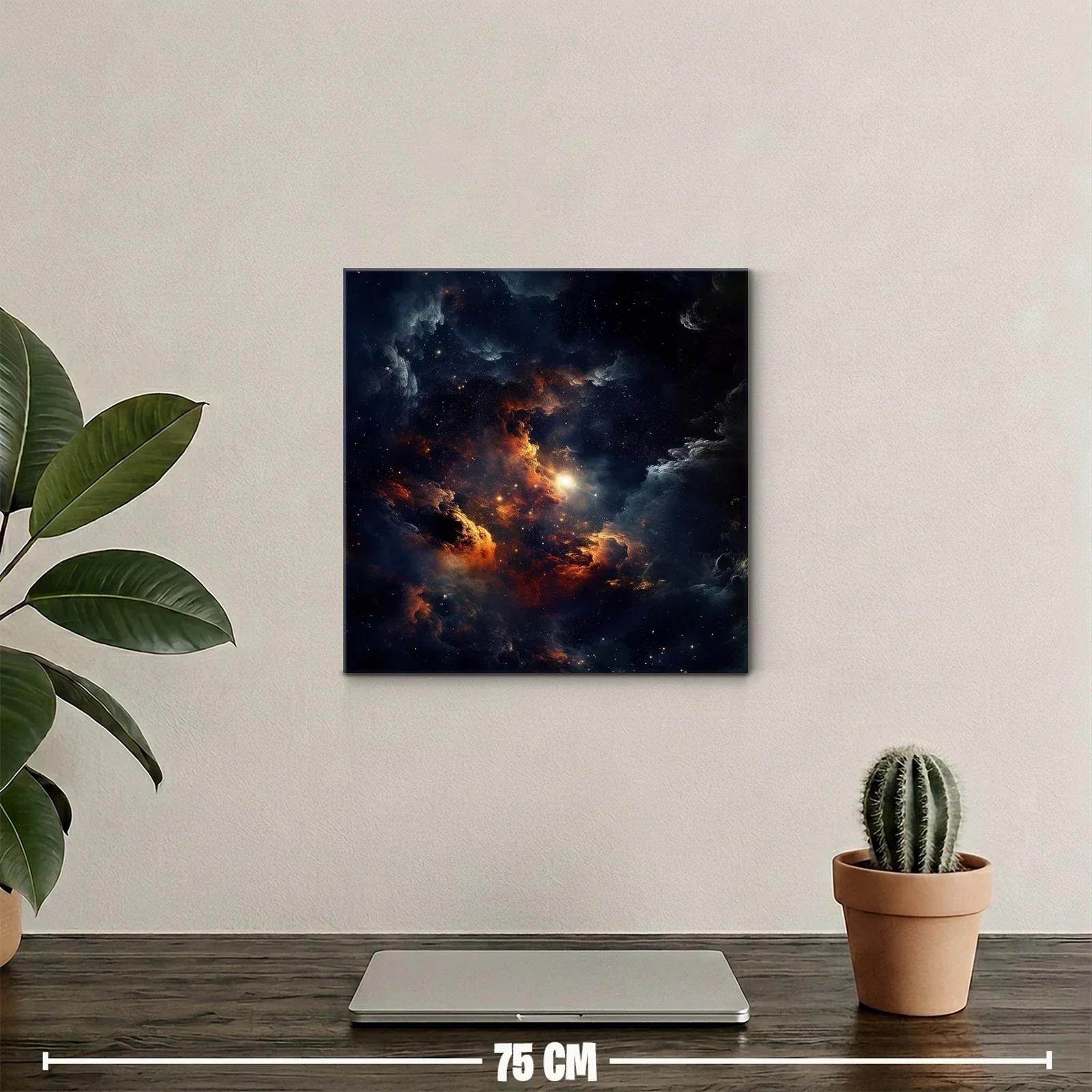 Cuadro Cósmico con Nebulosas y Estrellas Brillantes — miniatura 2