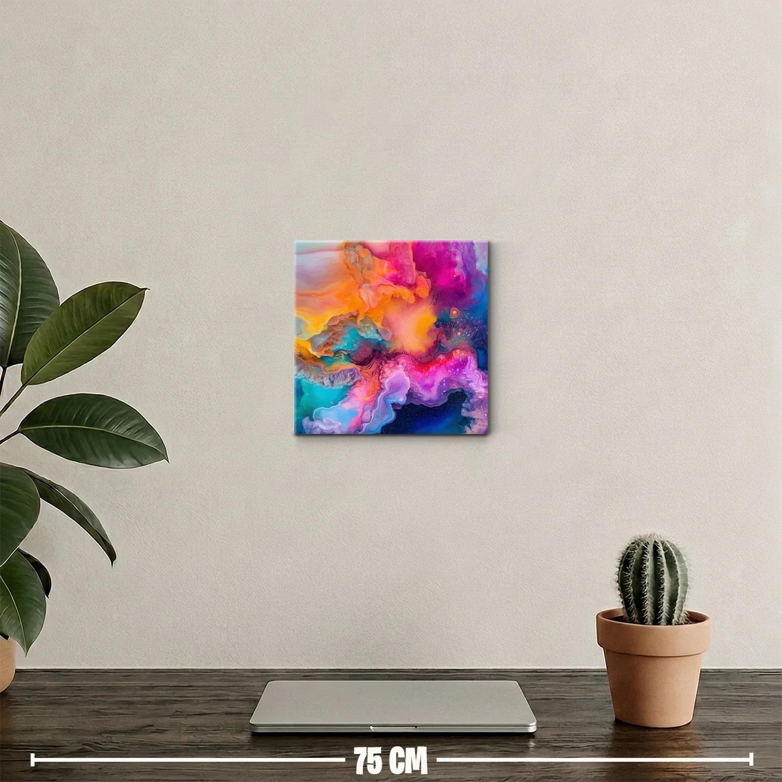 Explosión de color abstracto para ambiente vibrante — miniatura 2
