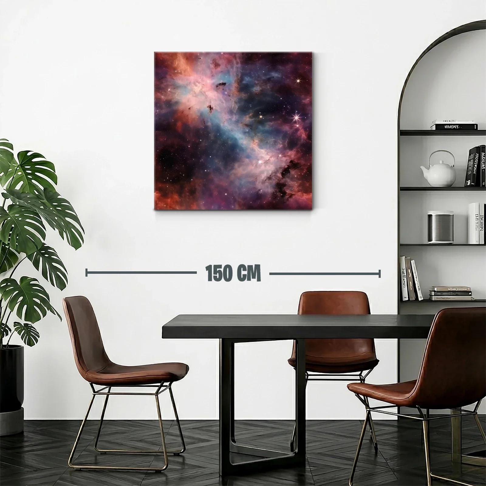 Cielo Cósmico con Nebulosas y Estrellas Brillantes — miniatura 2