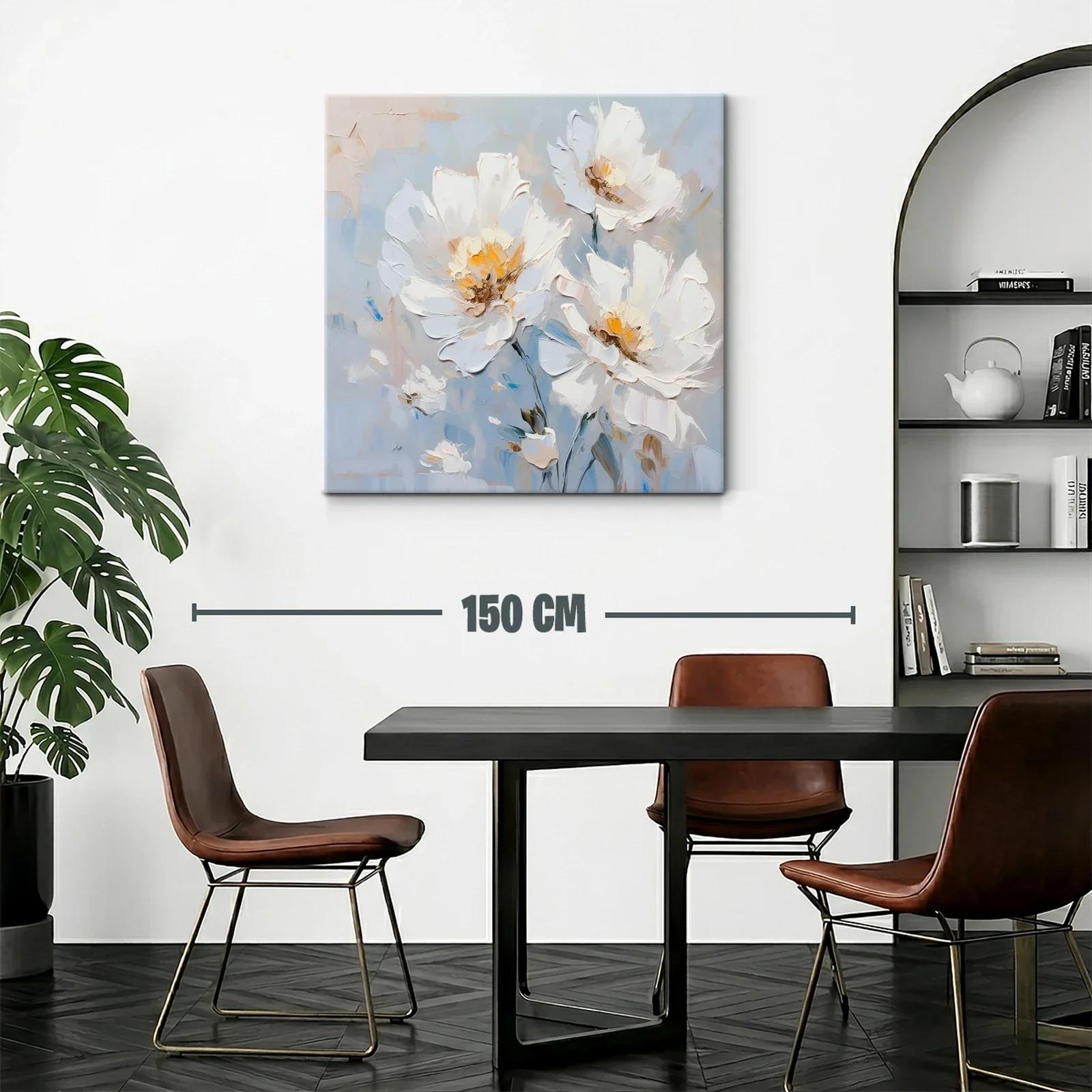 Cuadro floral con tonalidades suaves y elegantes — miniatura 2