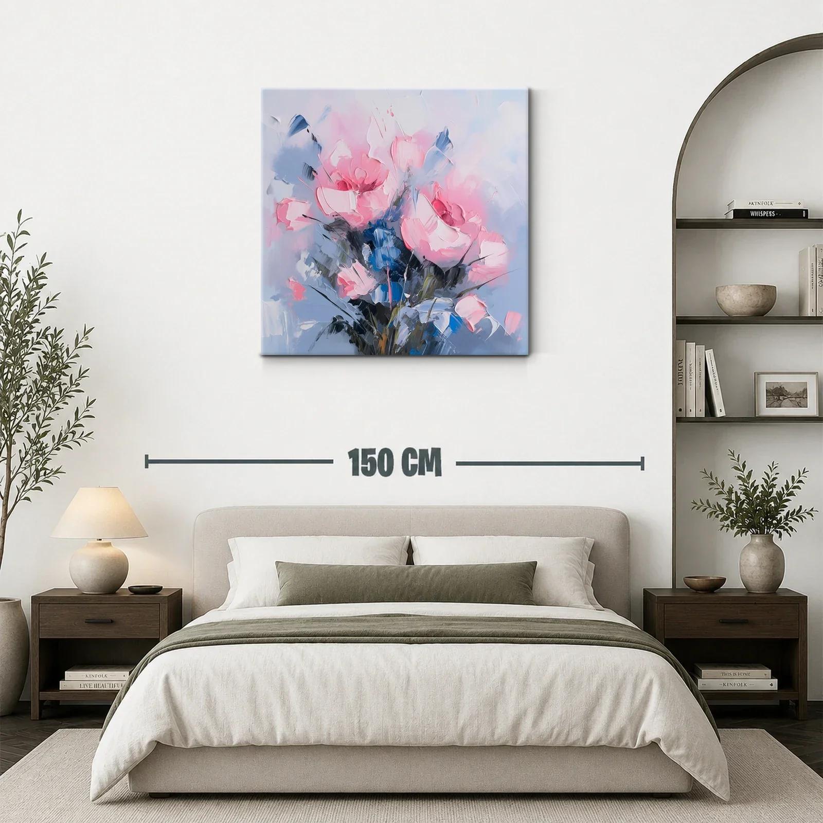Bello bouquet floral en tonos suaves y elegantes — miniatura 3