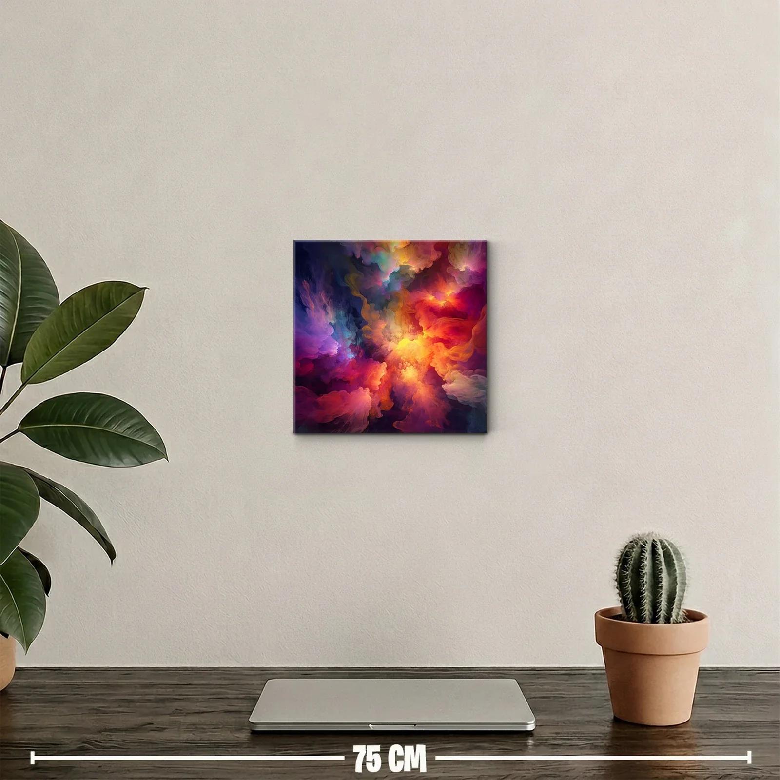 Explosión de color en abstracto vibrante y dinámico — miniatura 2