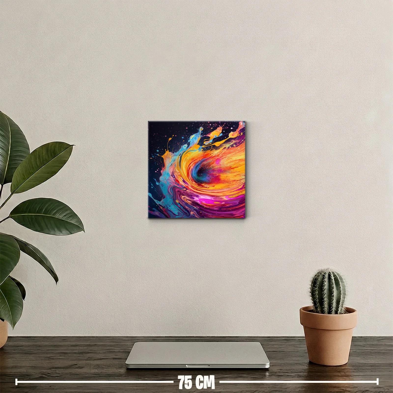 Explosión de colores vibrantes con efecto dinámico — miniatura 2