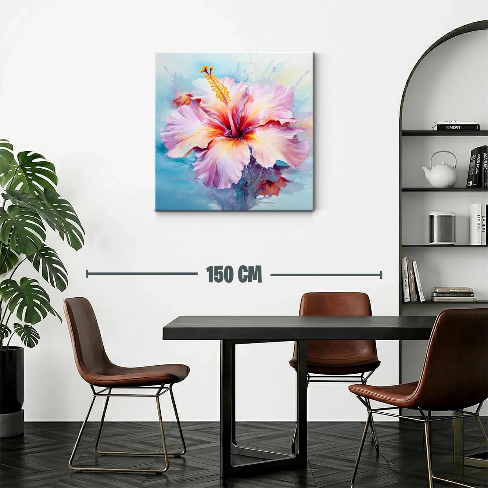 Flor vibrante con tonos pastel en movimiento fluido — miniatura 2