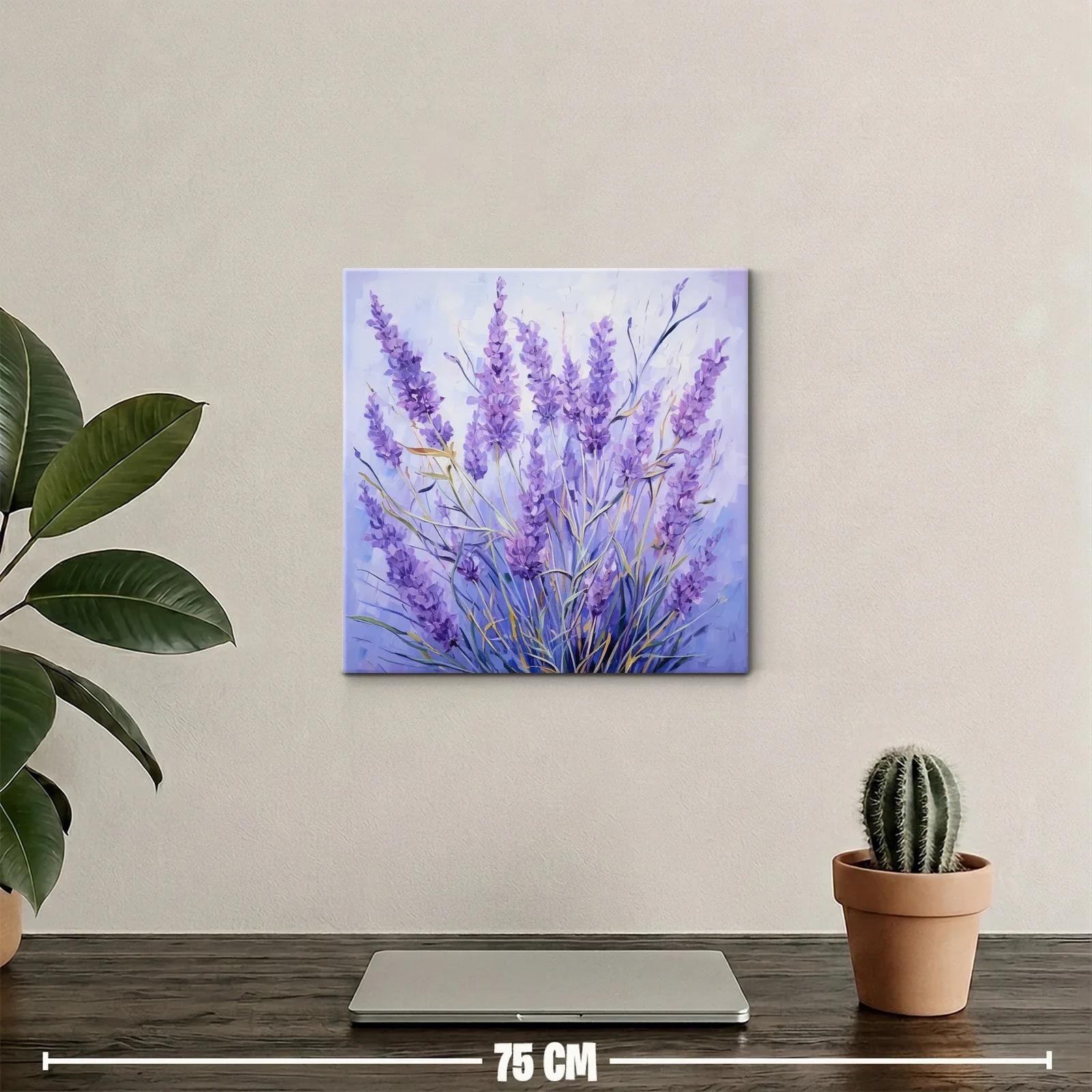 Elegancia y tranquilidad en ramo de lavanda púrpura — miniatura 2