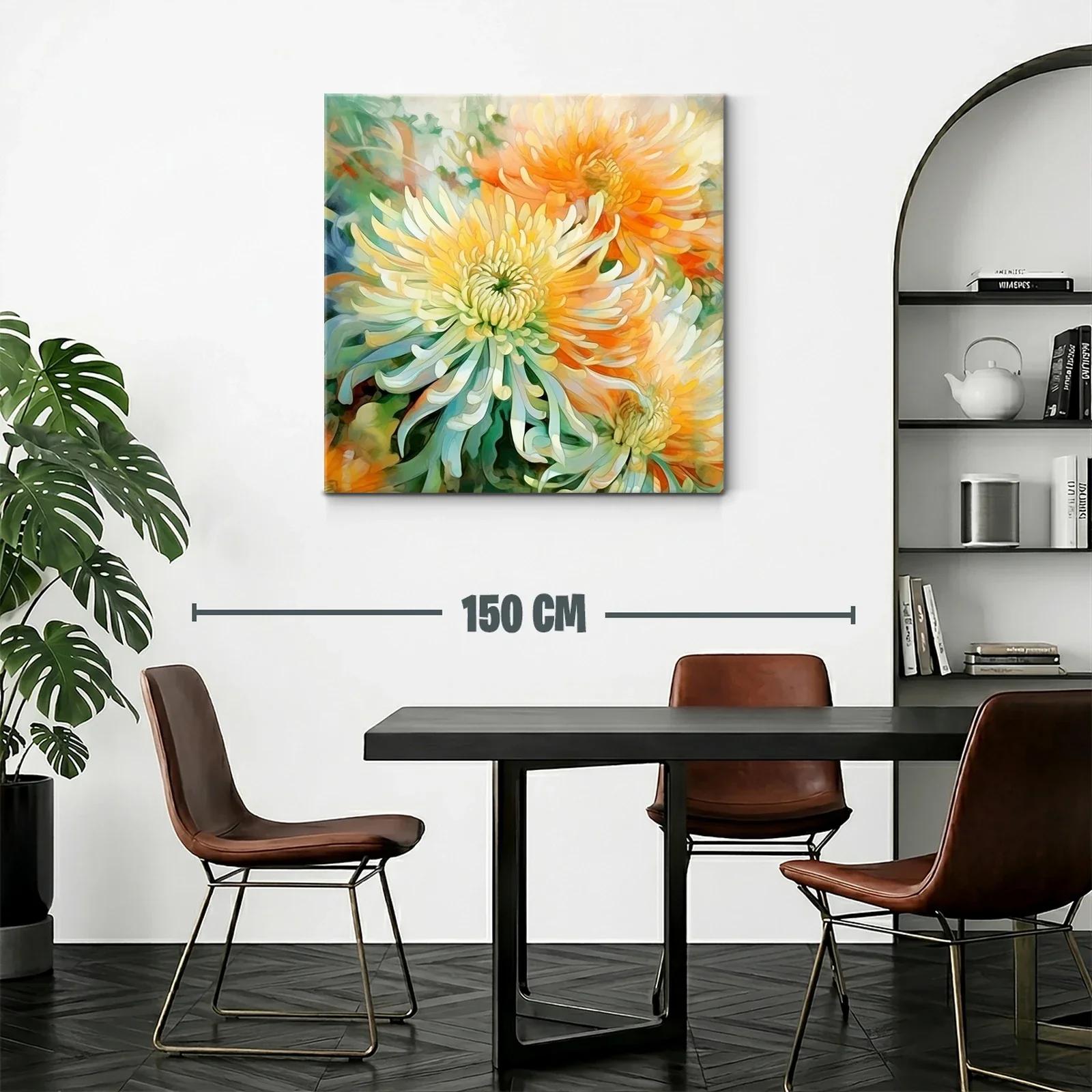 Explosión Floral en Amarillos y Naranjas Vibrantes — miniatura 2