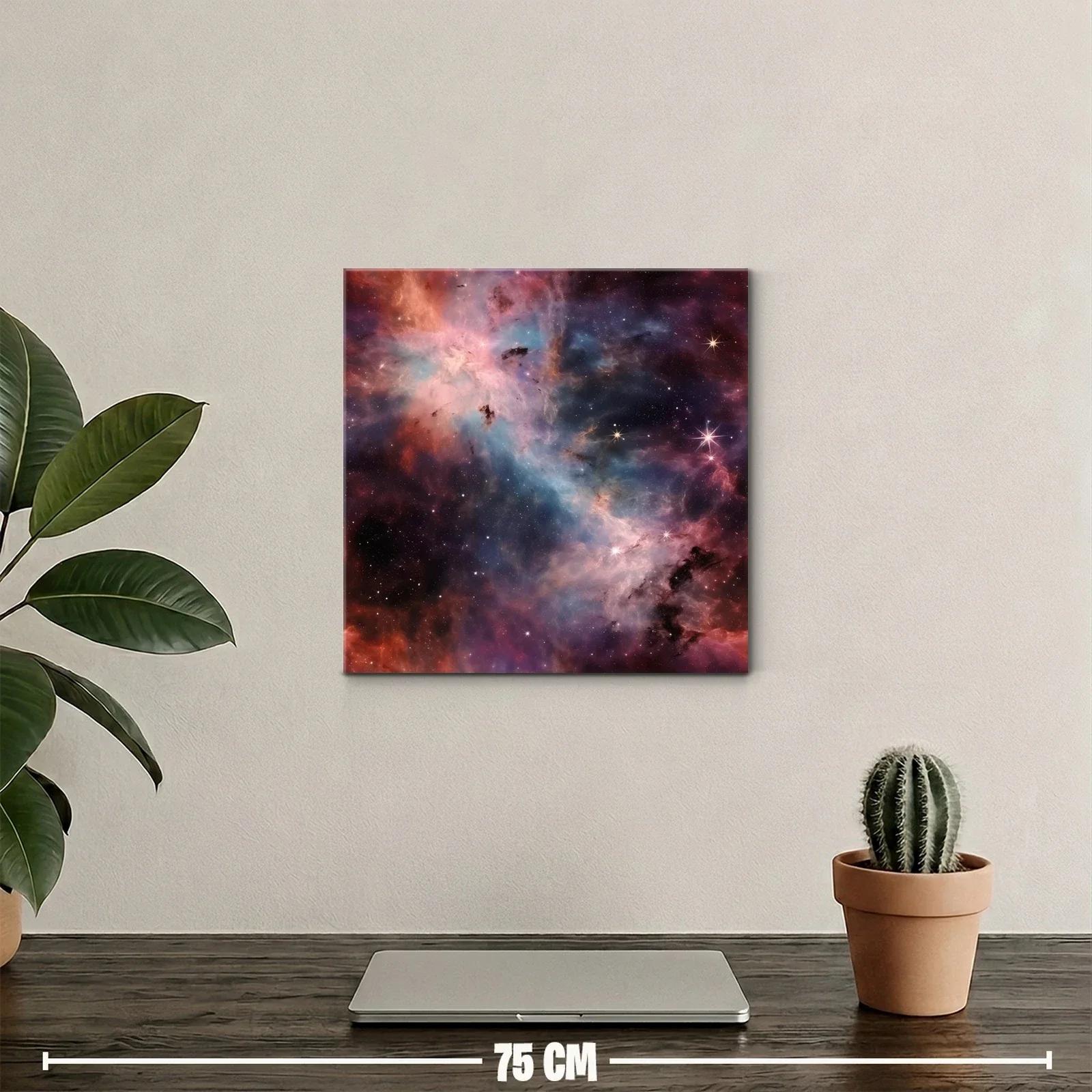Cielo Cósmico con Nebulosas y Estrellas Brillantes — miniatura 2