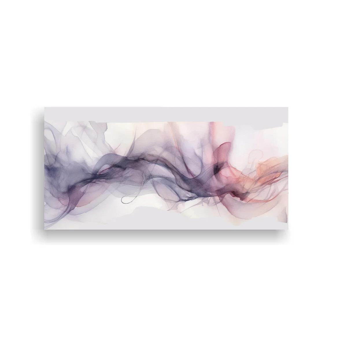 Cuadro ondas de humo con velos translúcidos — imagen principal