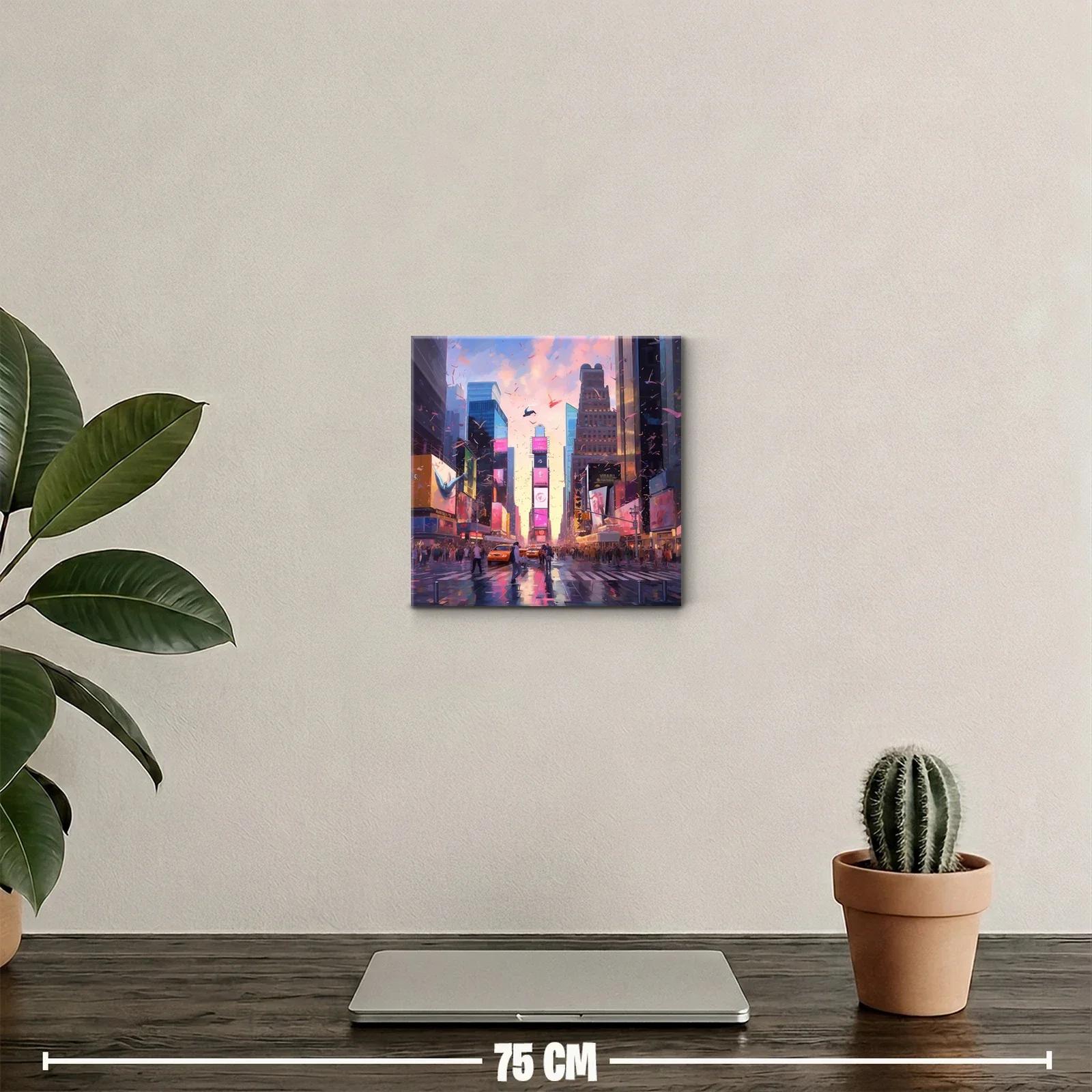 Atardecer vibrante en la ciudad con movimiento urbano — miniatura 2