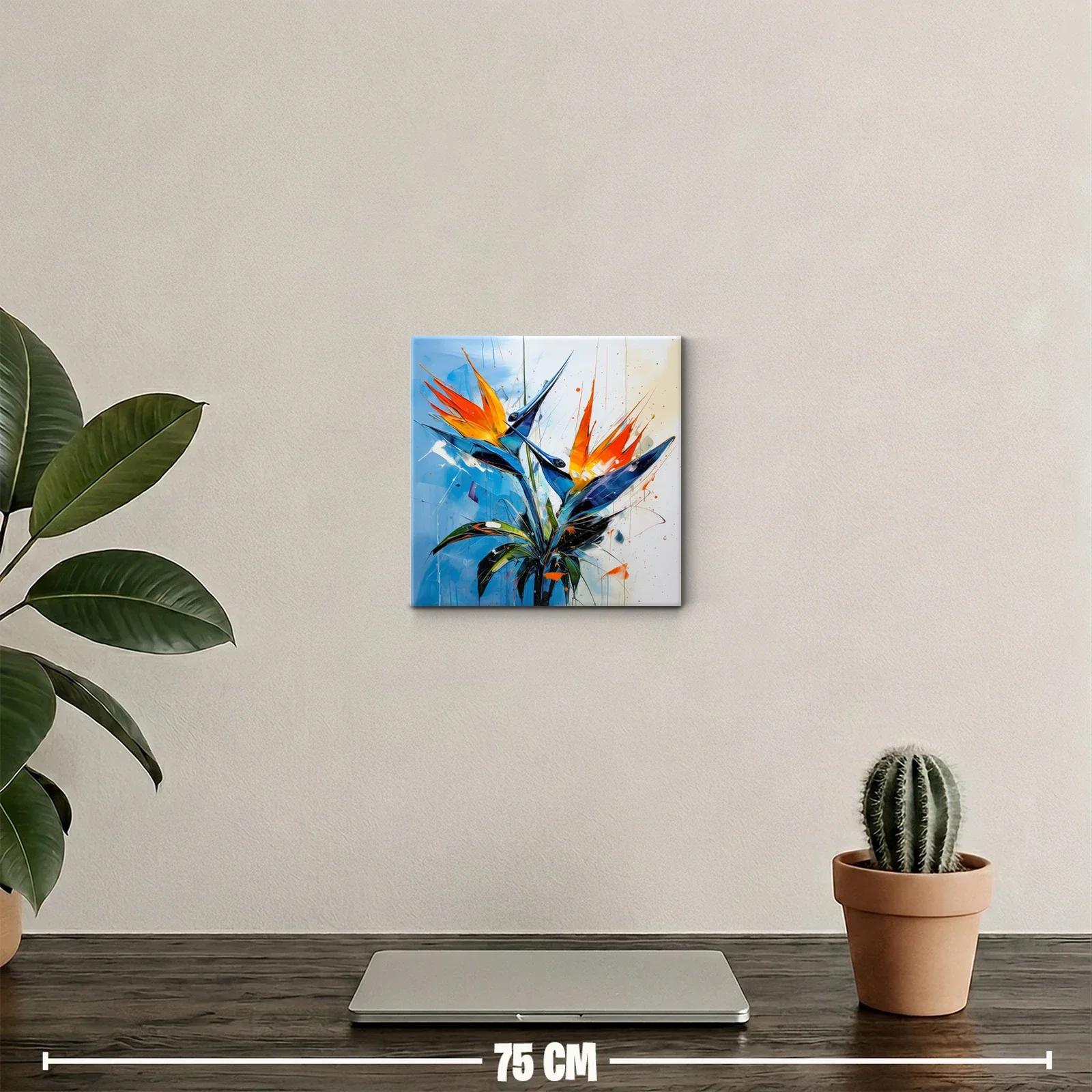 Alas de fuego en vibrante explosión de color y vida — miniatura 2