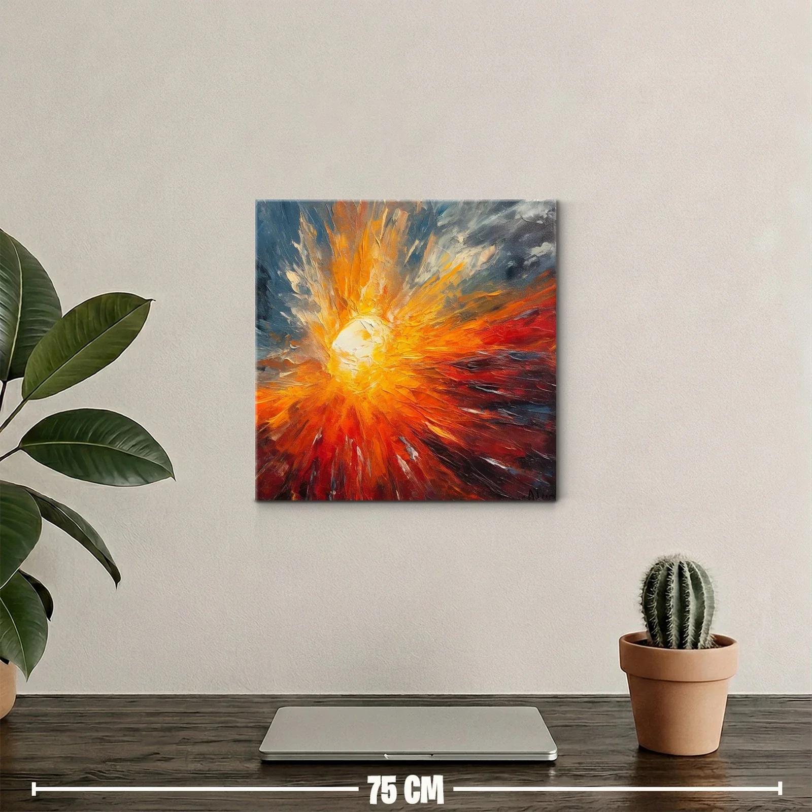 Explosión de luz en tonos cálidos y vibrantes — miniatura 2