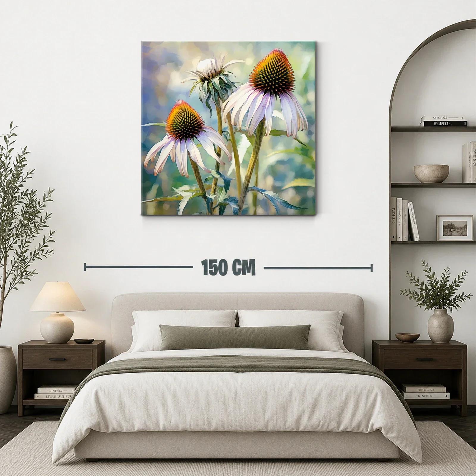 Flores vibrantes con toques cálidos y sutiles tonos pastel — miniatura 3