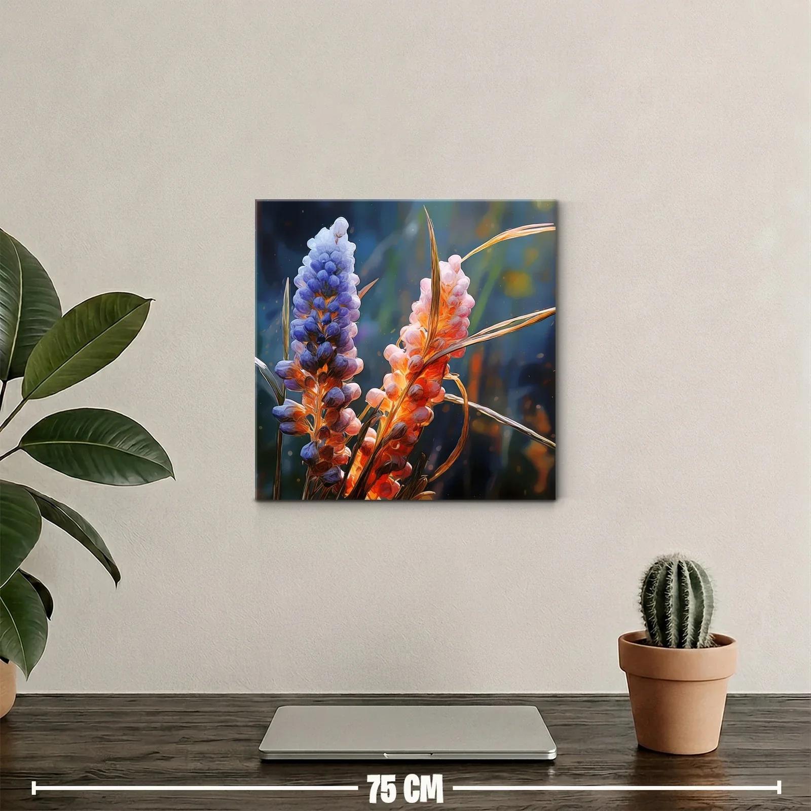 Elegancia natural de flores en tonalidades cálidas y frías — miniatura 2