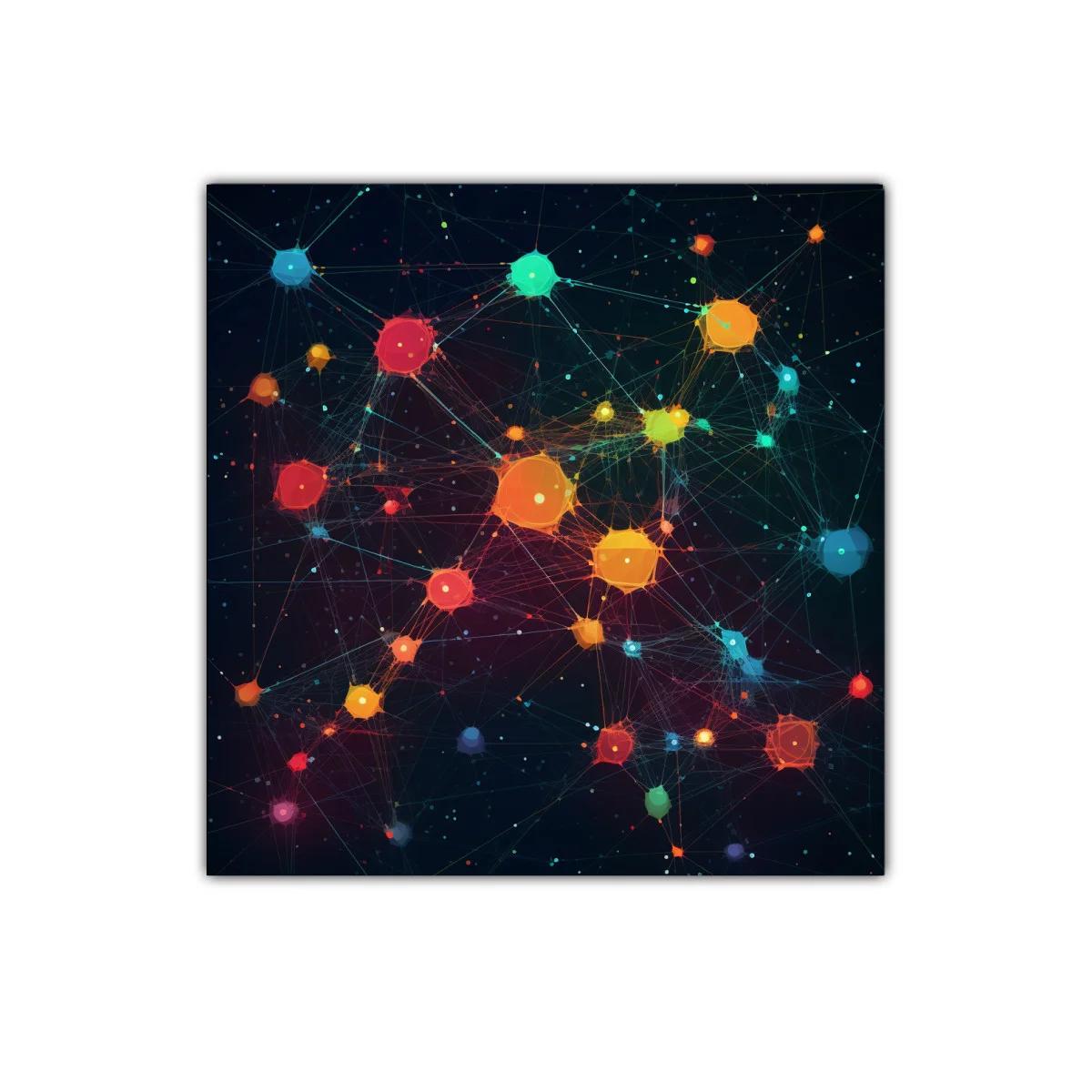 Conexiones Neurales en Colores Vibrantes y Abstractos — miniatura 1