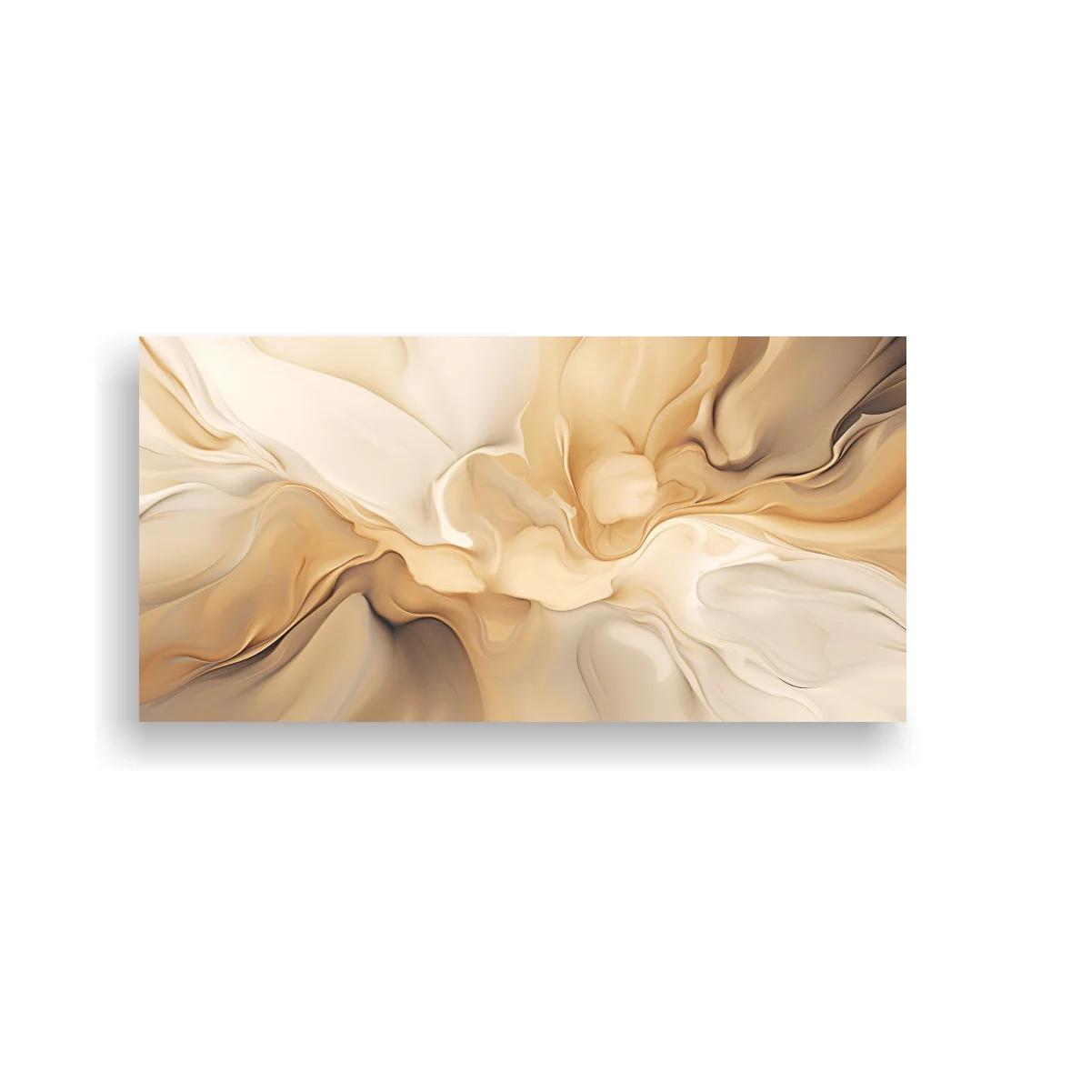 Cuadro formas fluidas en espiral con degradados cálidos — imagen principal