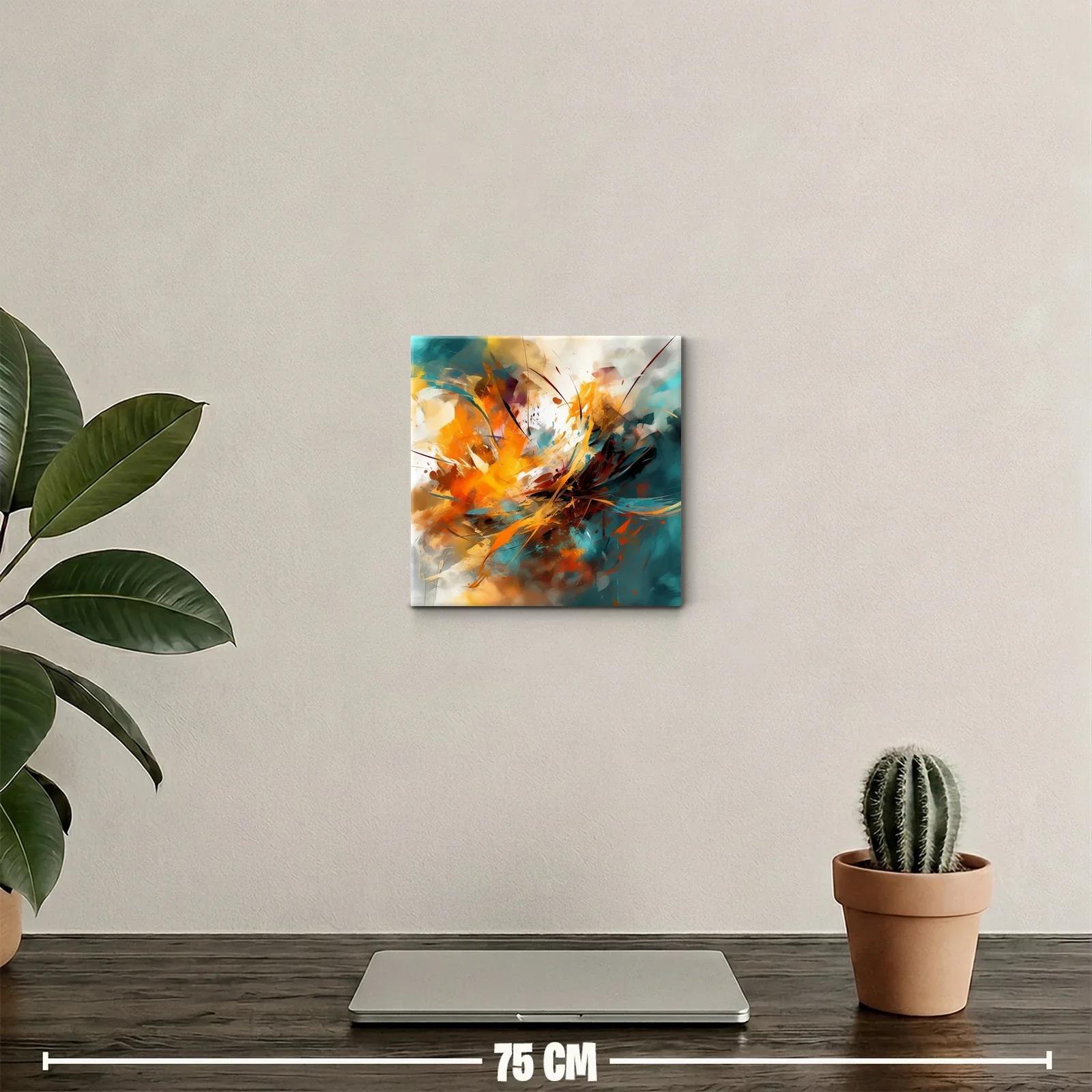 Explosión de color en abstracción dinámica vibrante — miniatura 2