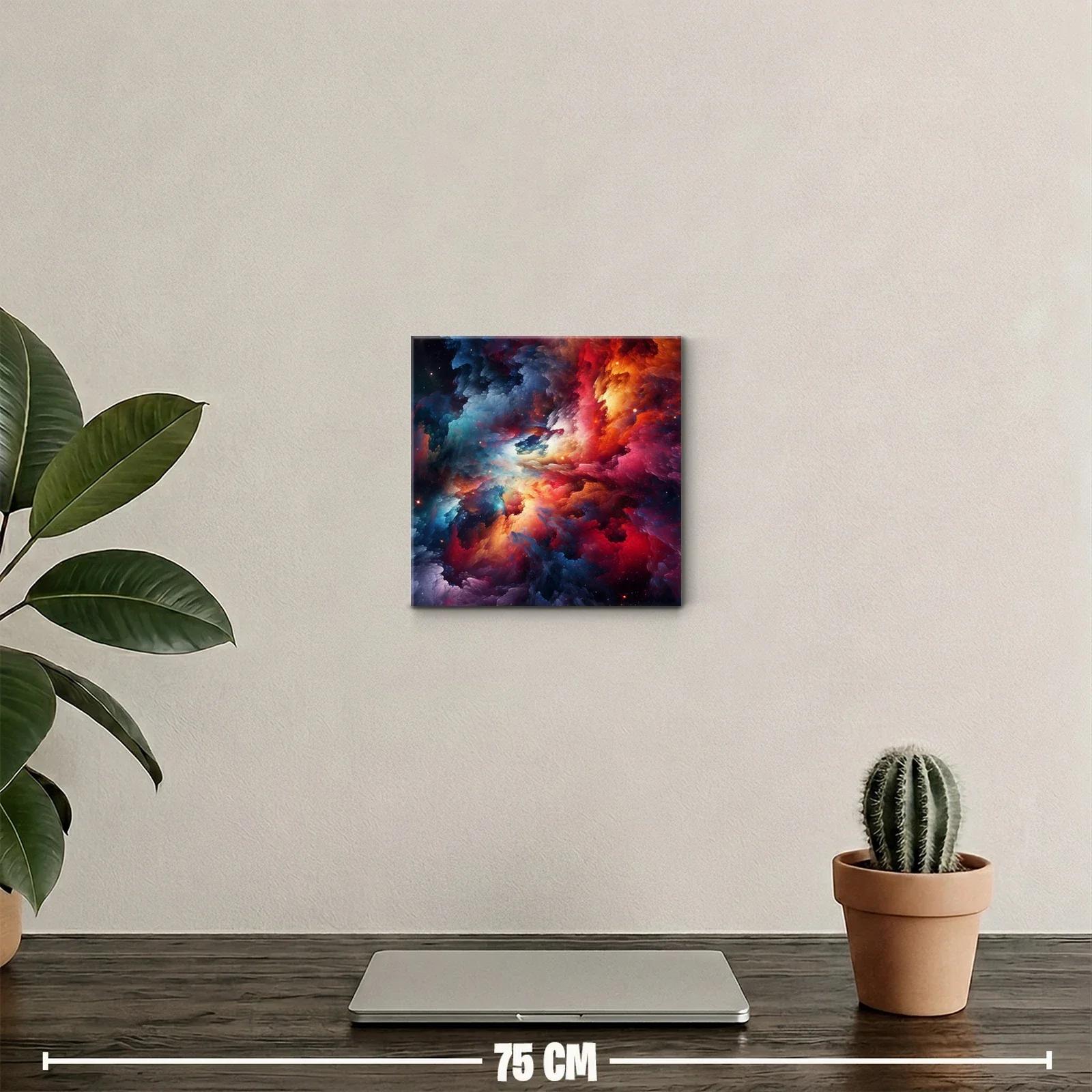 Explosión Cósmica de Colores Vibrantes y Profundos — miniatura 2