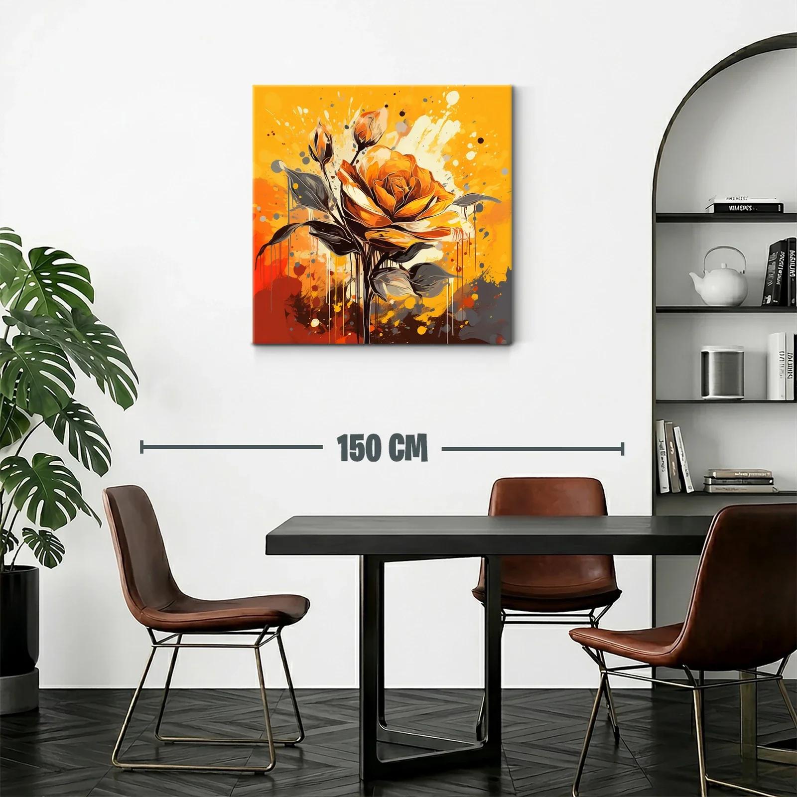 Rosa vibrante en tonos cálidos y contrastes intensos — miniatura 2
