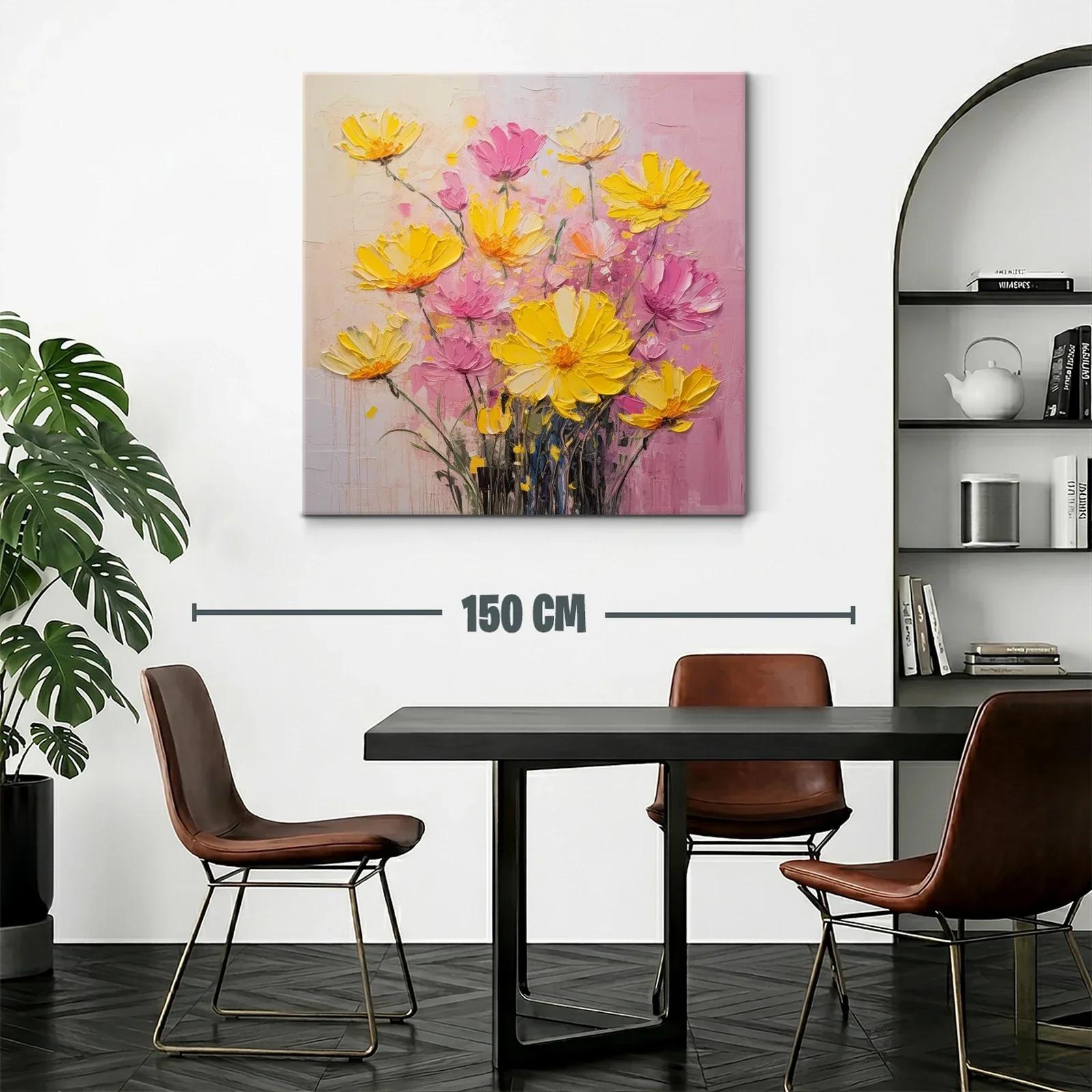 Armonioso ramo floral en tonos suaves y vibrantes — miniatura 2