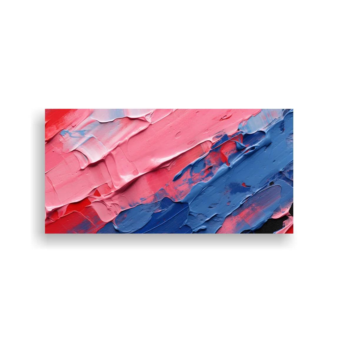 Cuadro textura abstracta de pinceladas con relieve — imagen principal