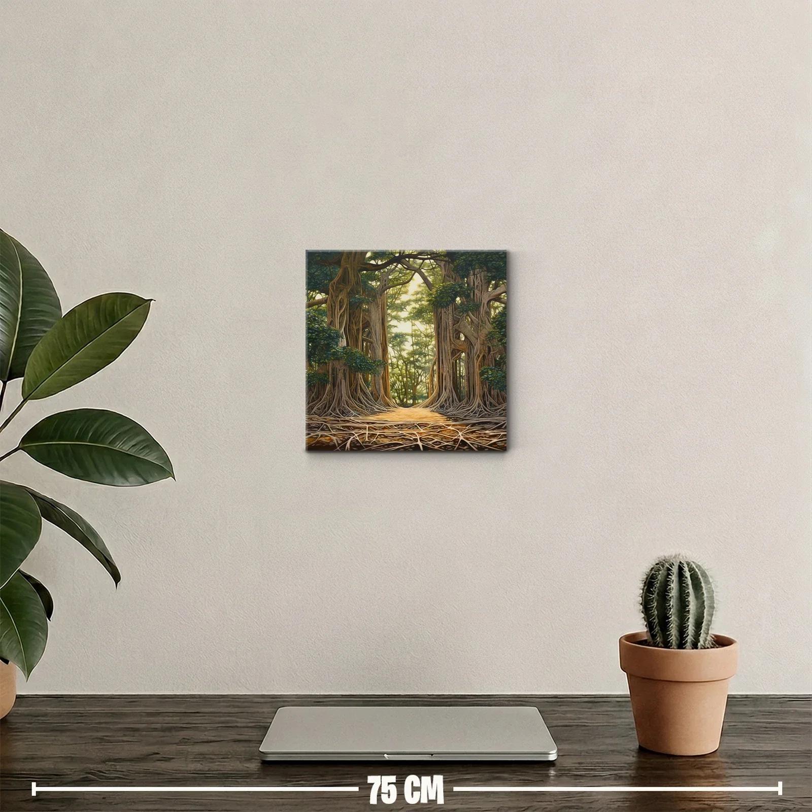 Camino entre raíces milenarias y vegetación exuberante — miniatura 2