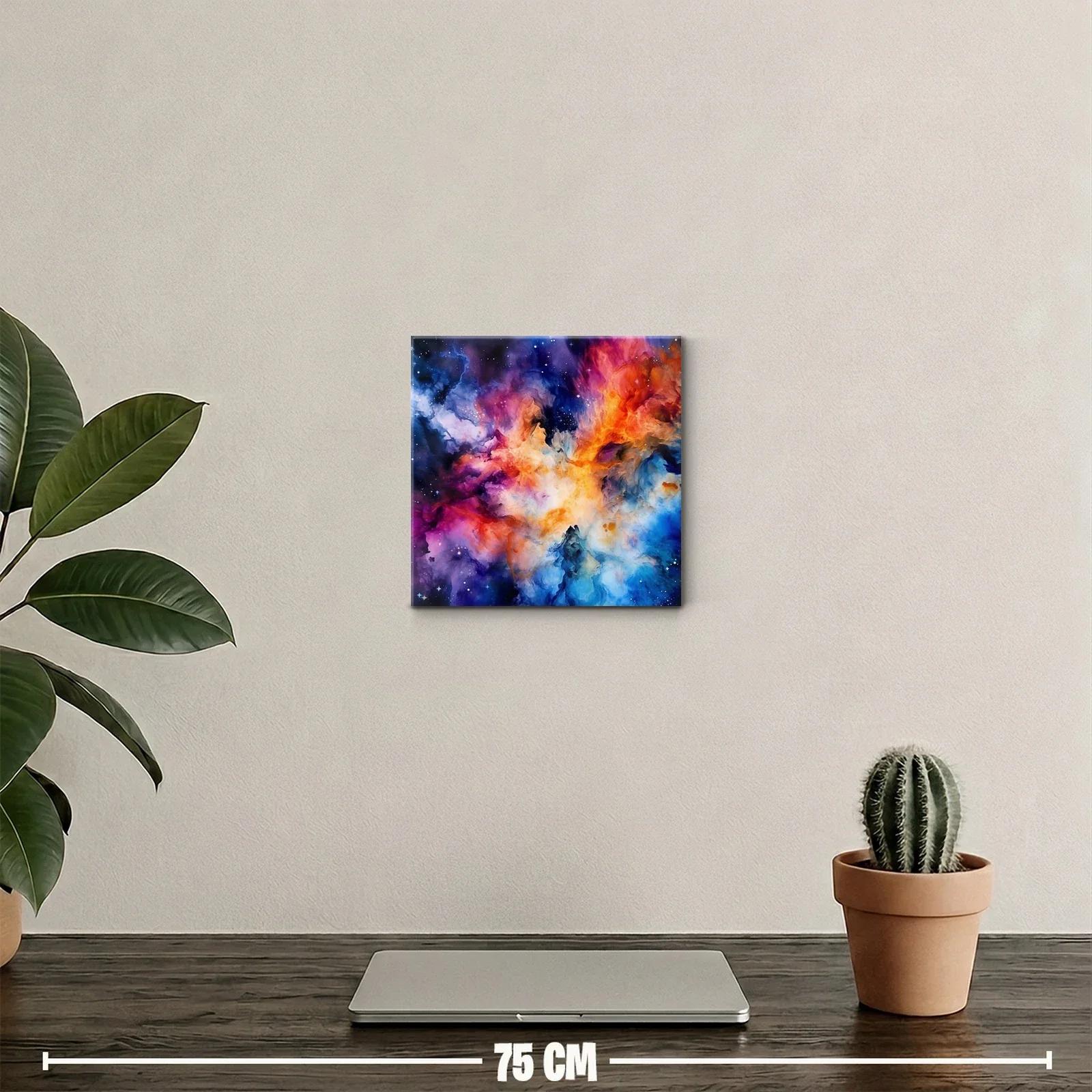 Explosión Cósmica de Color en Galaxia Vibrante — miniatura 2