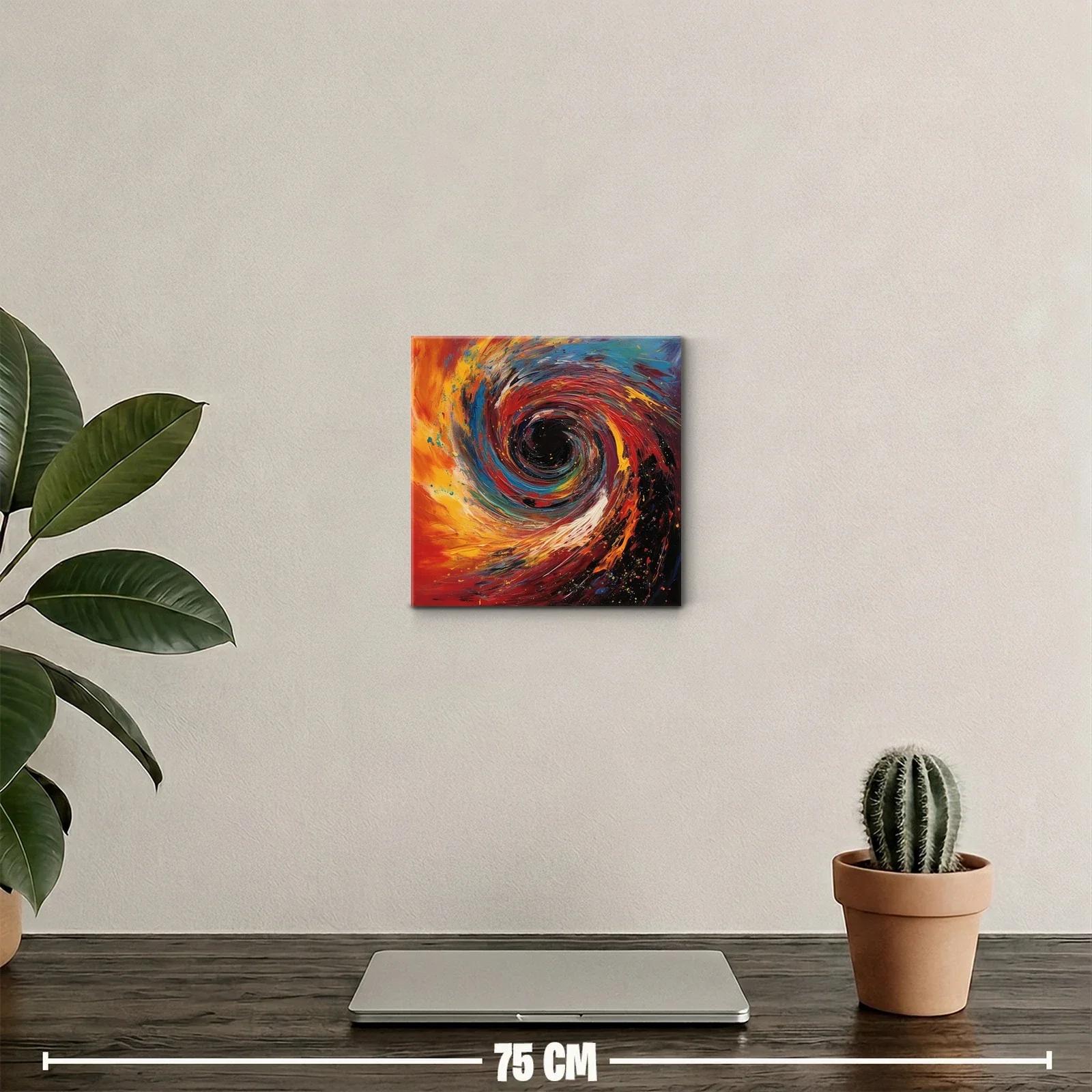 Remolino de colores vivos para un espacio vibrante y moderno — miniatura 2
