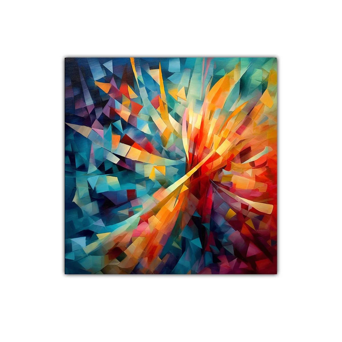 Explosión de color abstracto con energía vibrante — miniatura 1