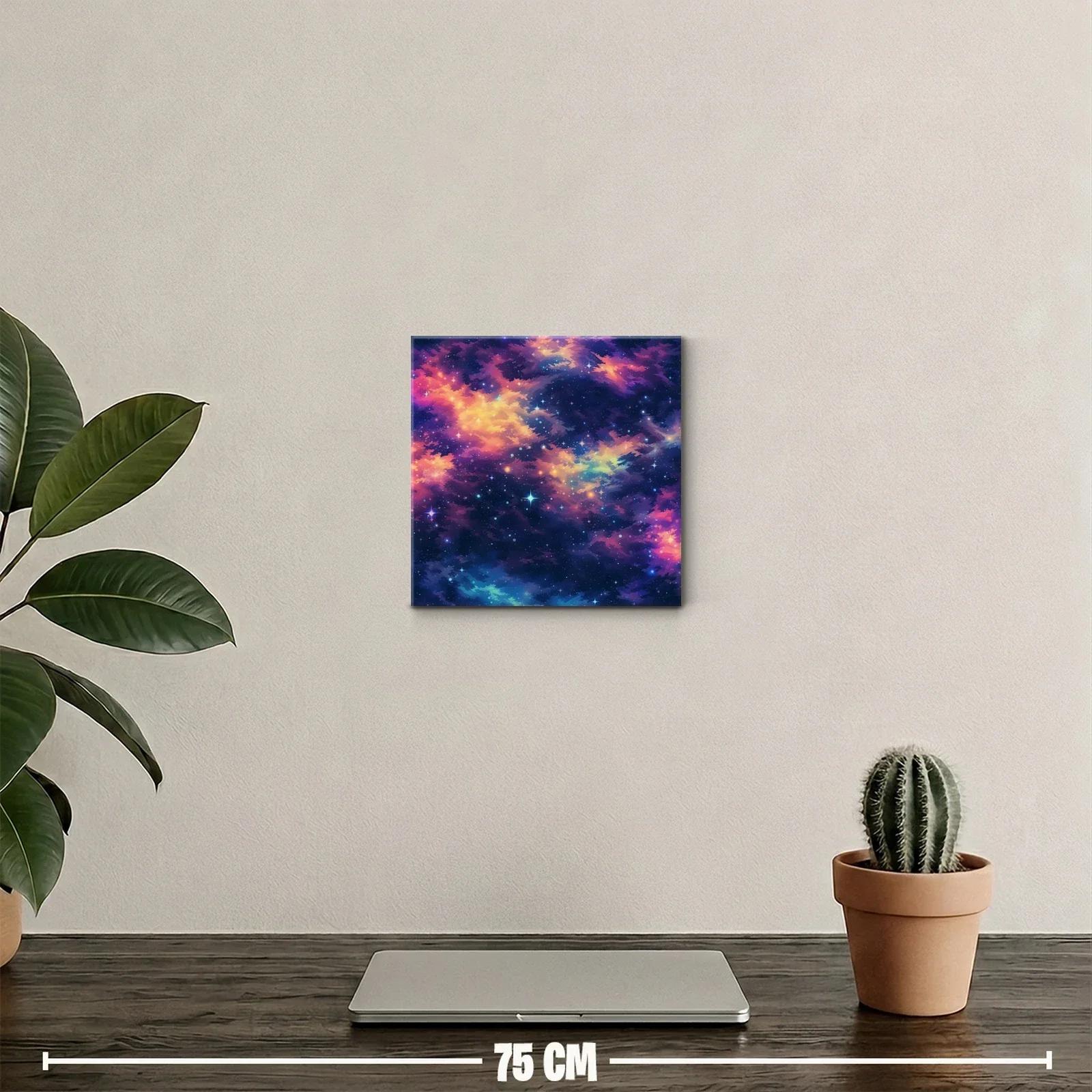 Explosión de colores cósmicos en el firmamento nocturno — miniatura 2