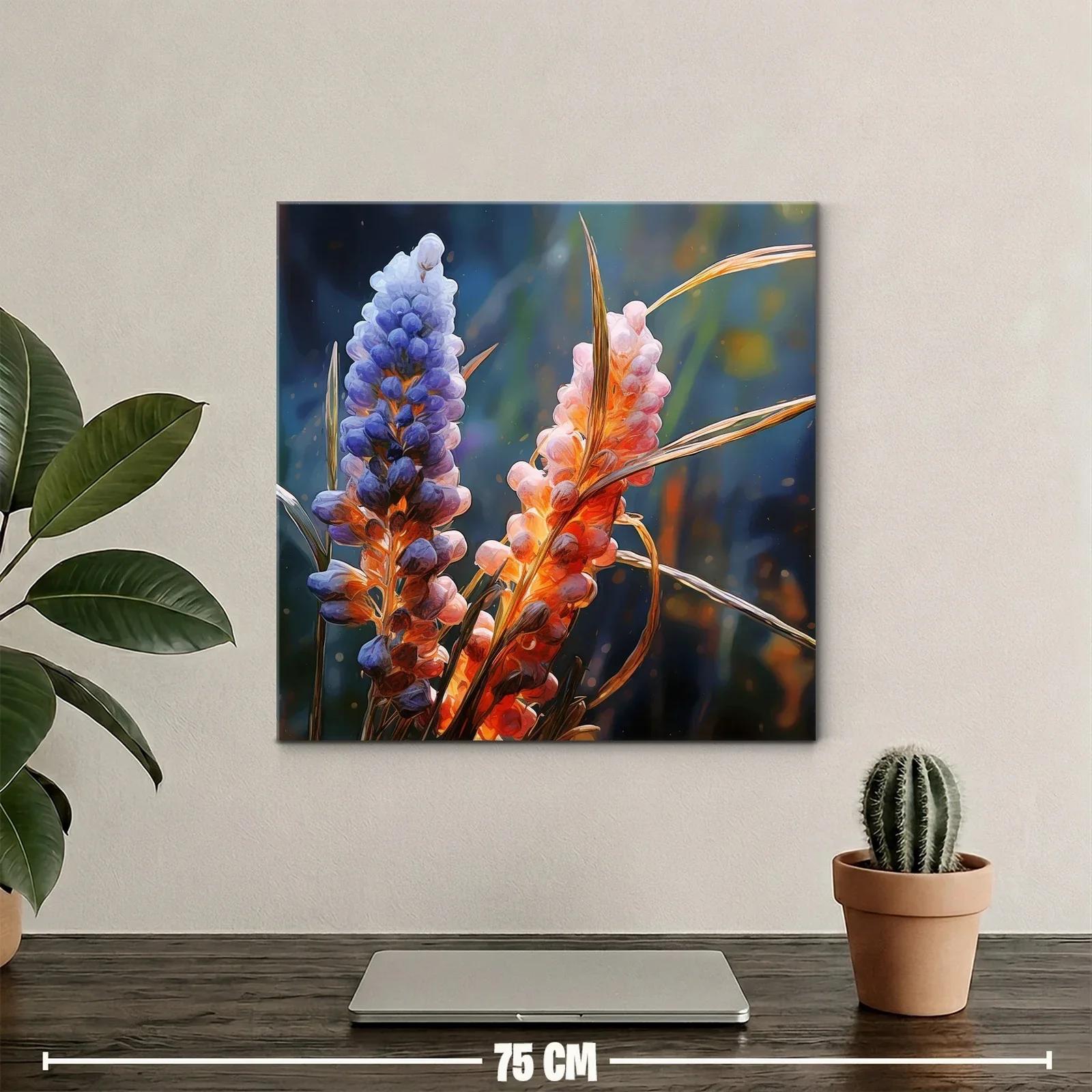 Elegancia natural de flores en tonalidades cálidas y frías — miniatura 2