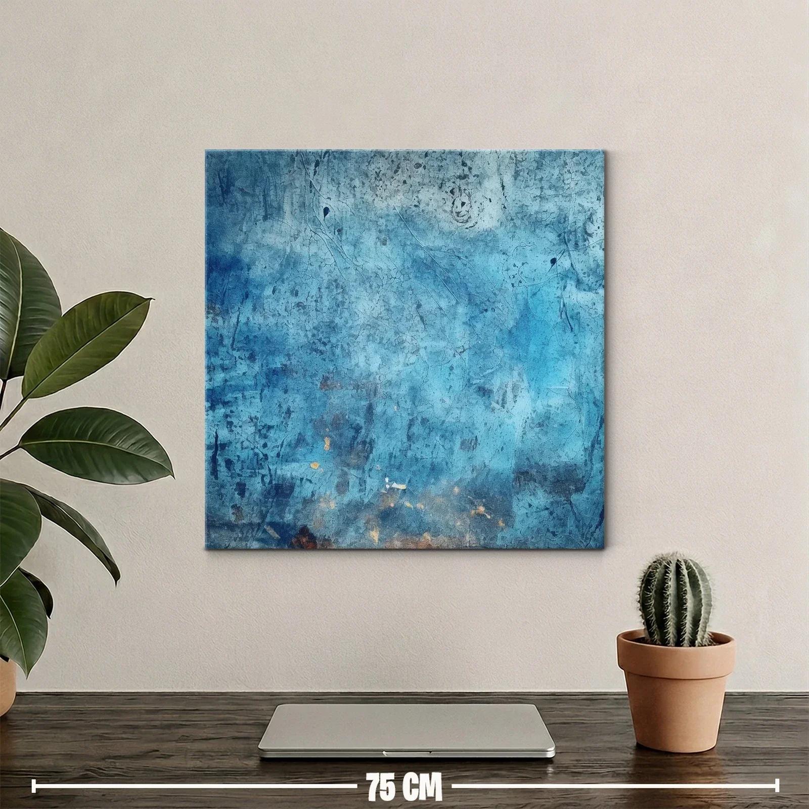 Inspiración abstracta en tonos azules y grises — miniatura 2