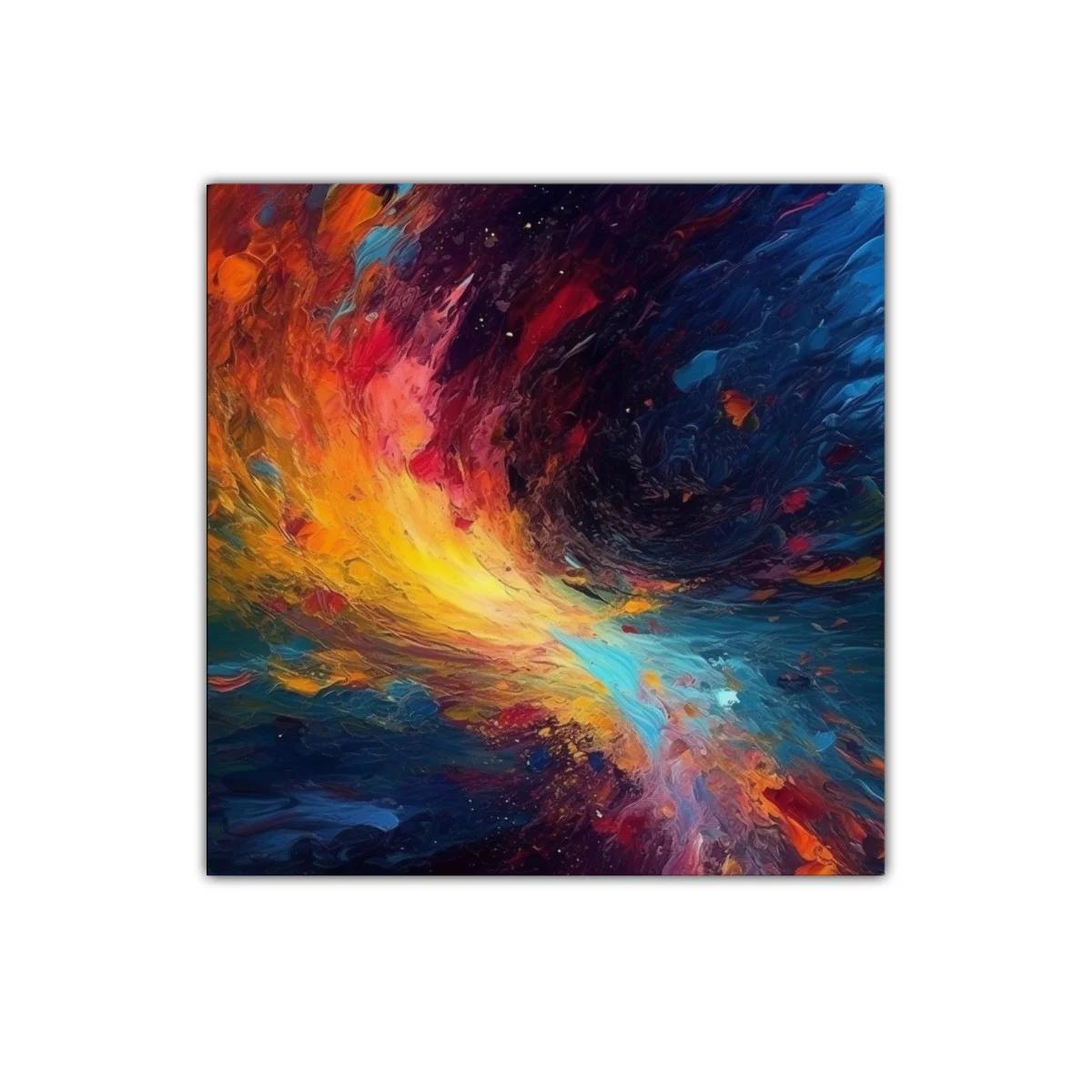 Explosión de color en composición abstracta vibrante — miniatura 1