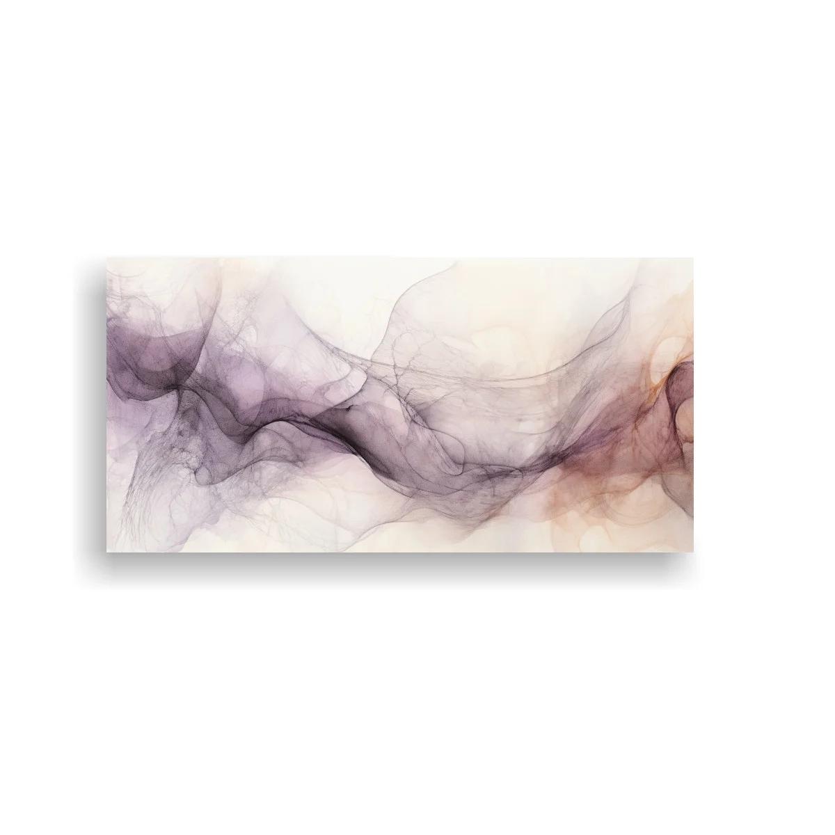 Cuadro ondas de humo en capas suaves — imagen principal