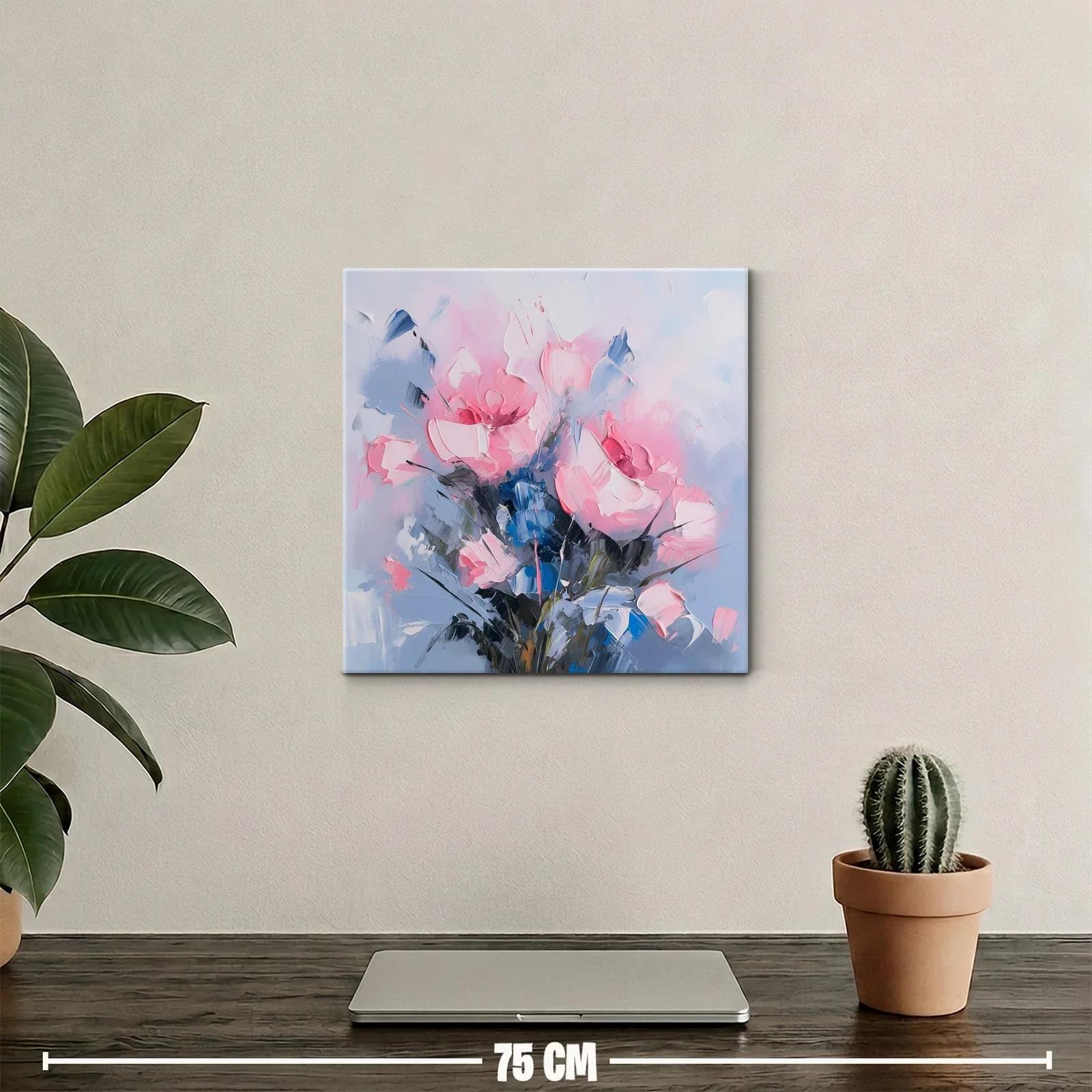 Bello bouquet floral en tonos suaves y elegantes — miniatura 2