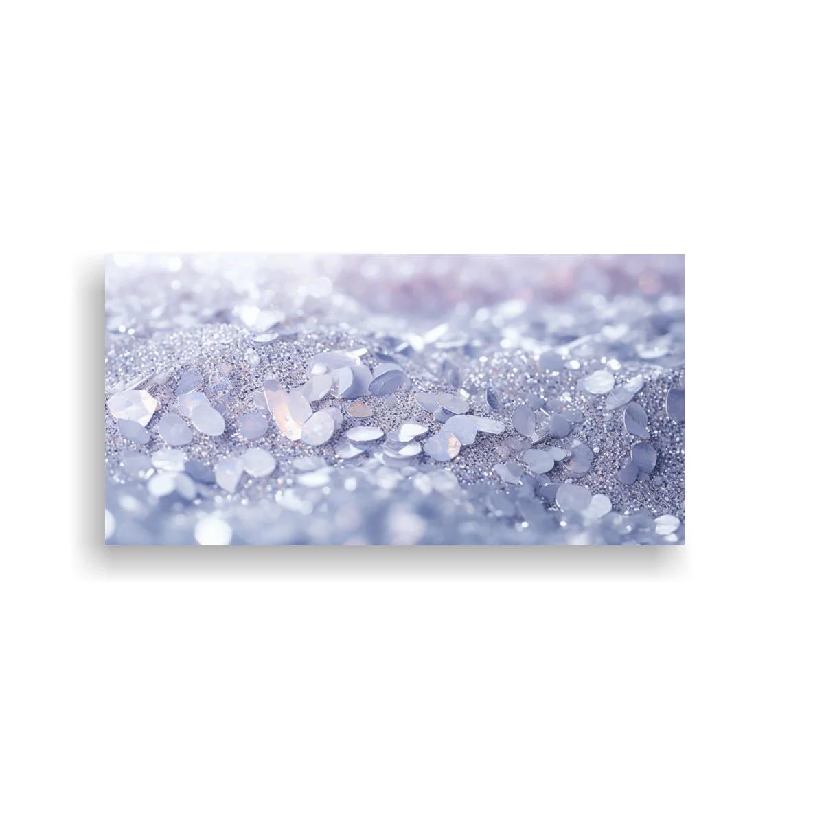 Cuadro textura de cristales brillantes con brillo difuso — imagen principal